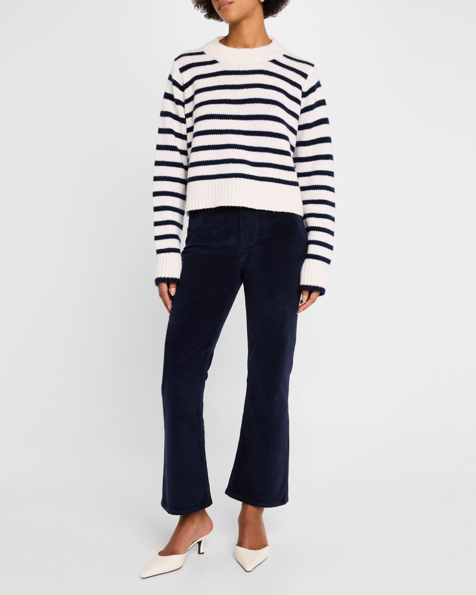 Marin Oversized Cropped Sweater 1