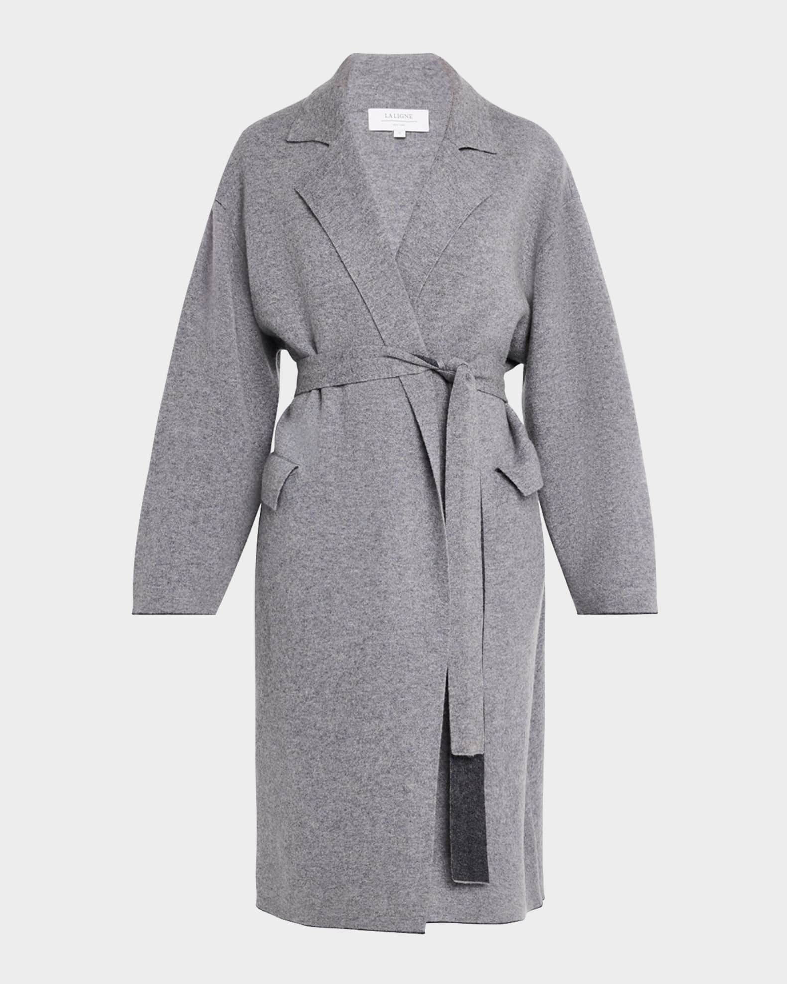 Double-Faced Knit Cardigan Coat 0