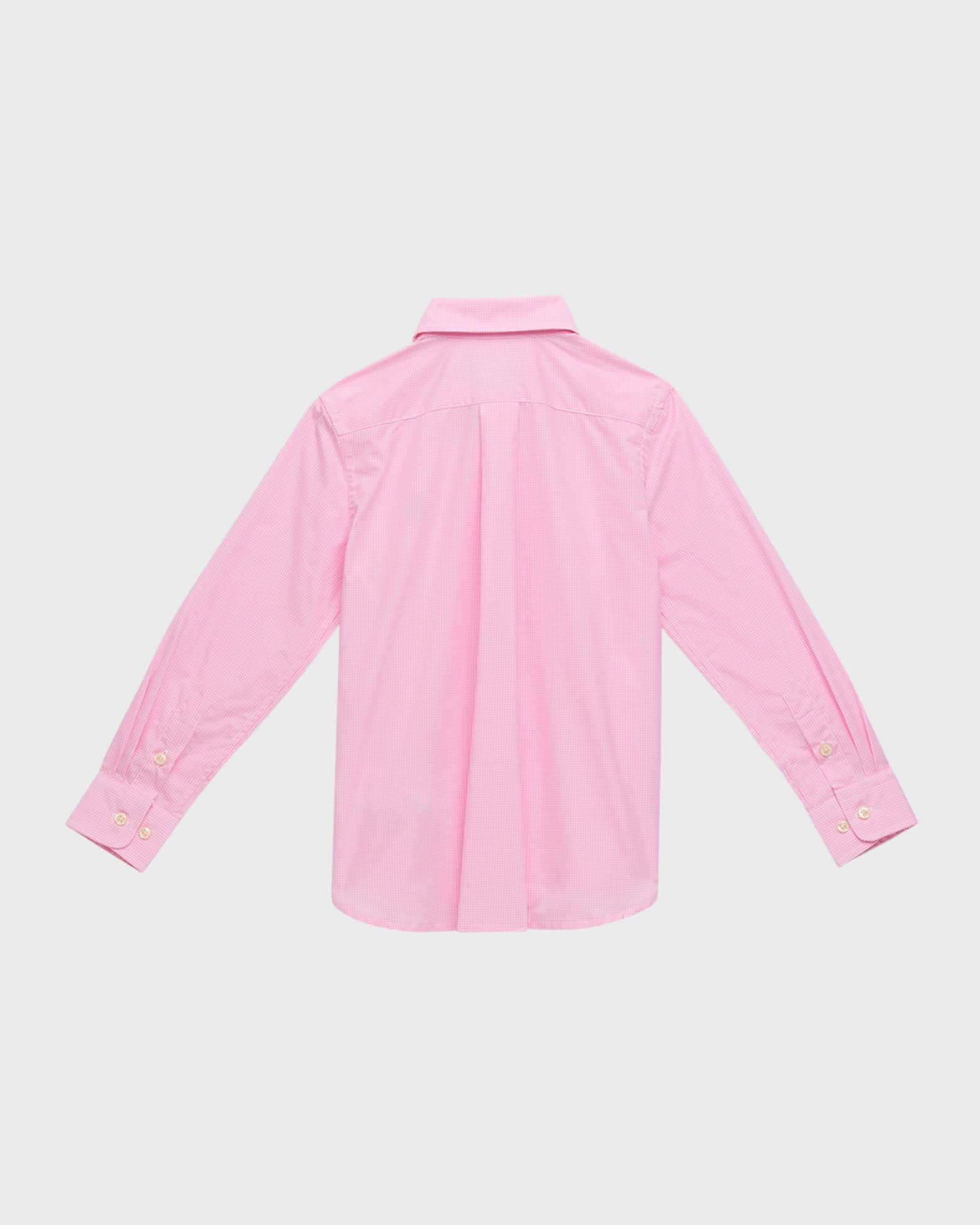 Boy's Broadcloth Button Down Shirt, Size 8-18 1