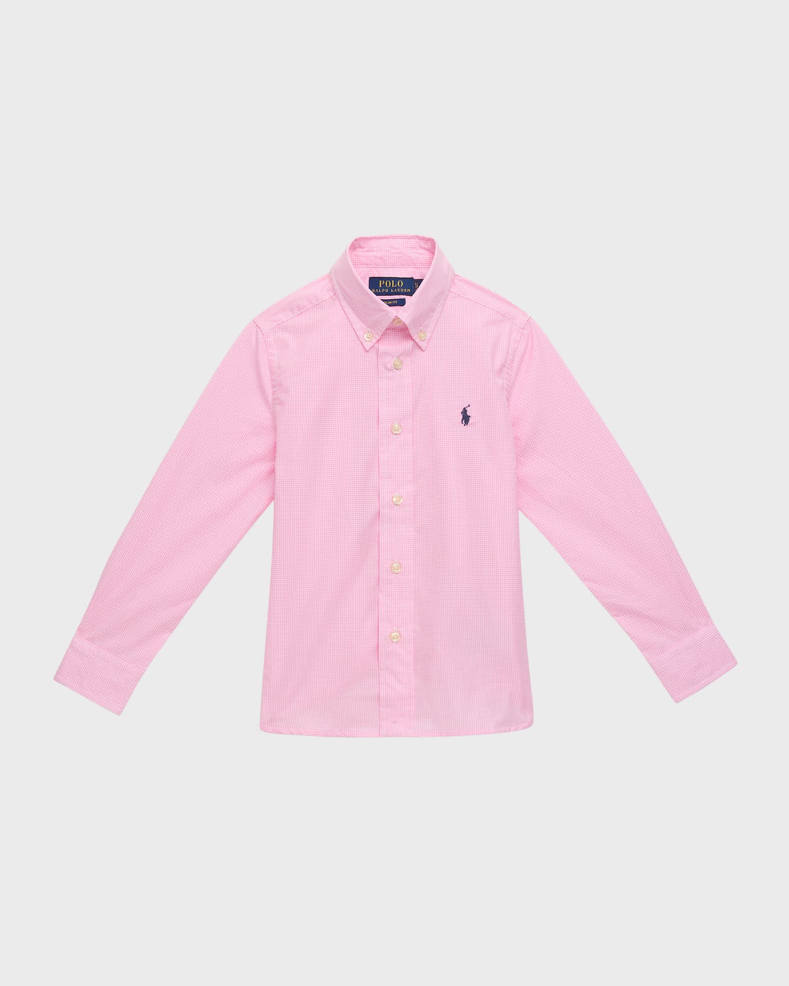 Boy's Broadcloth Button Down Shirt 0