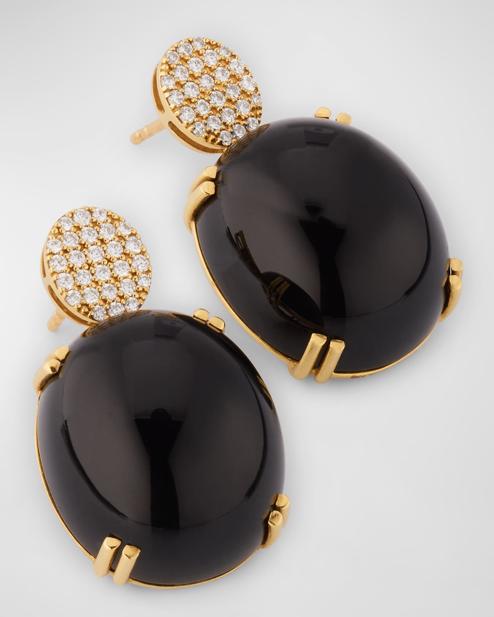 Goshwara The Rock N Roll Collection Bold Stone Ring in Onyx main image 1