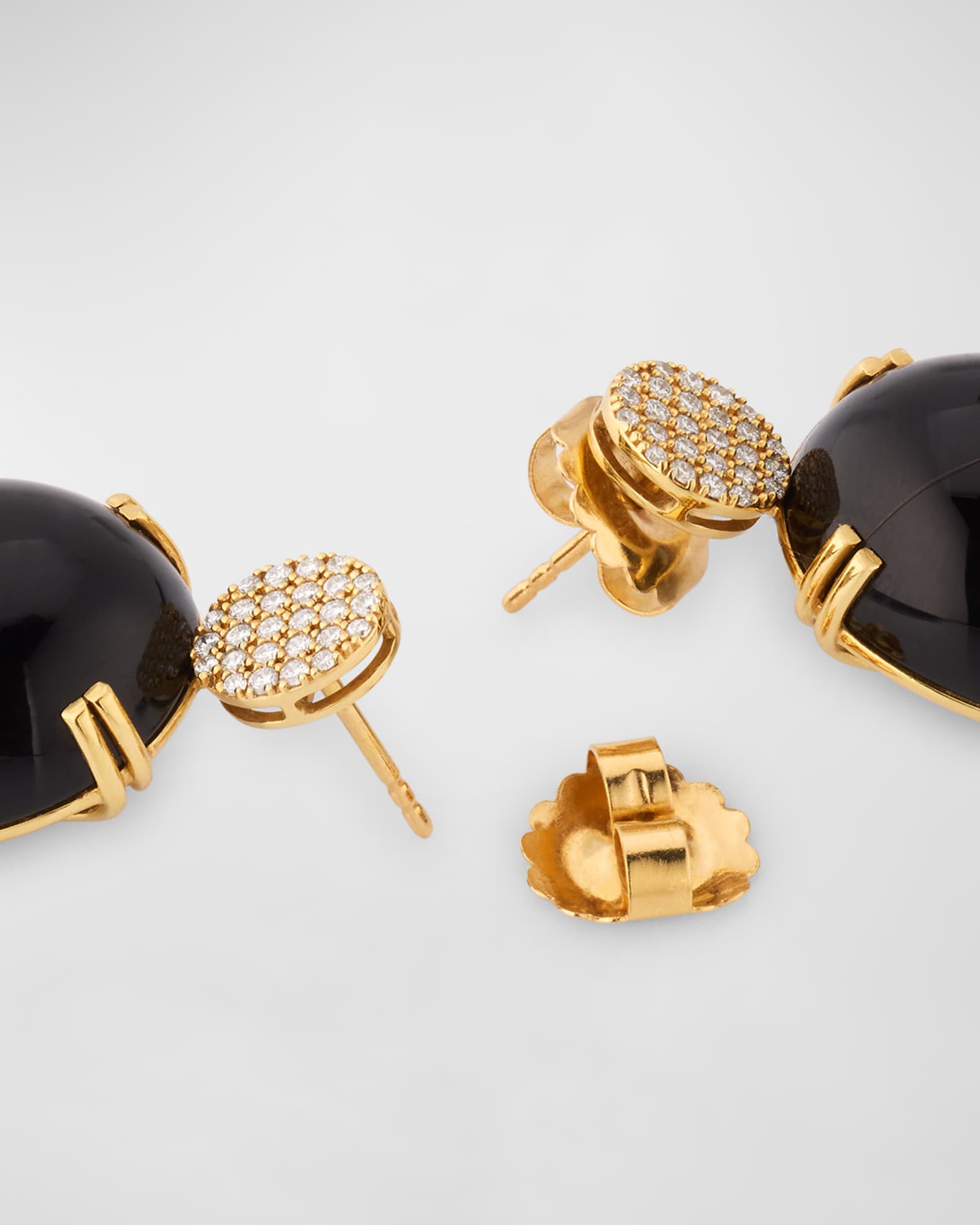 Goshwara The Rock N Roll Collection Bold Stone Ring in Onyx
