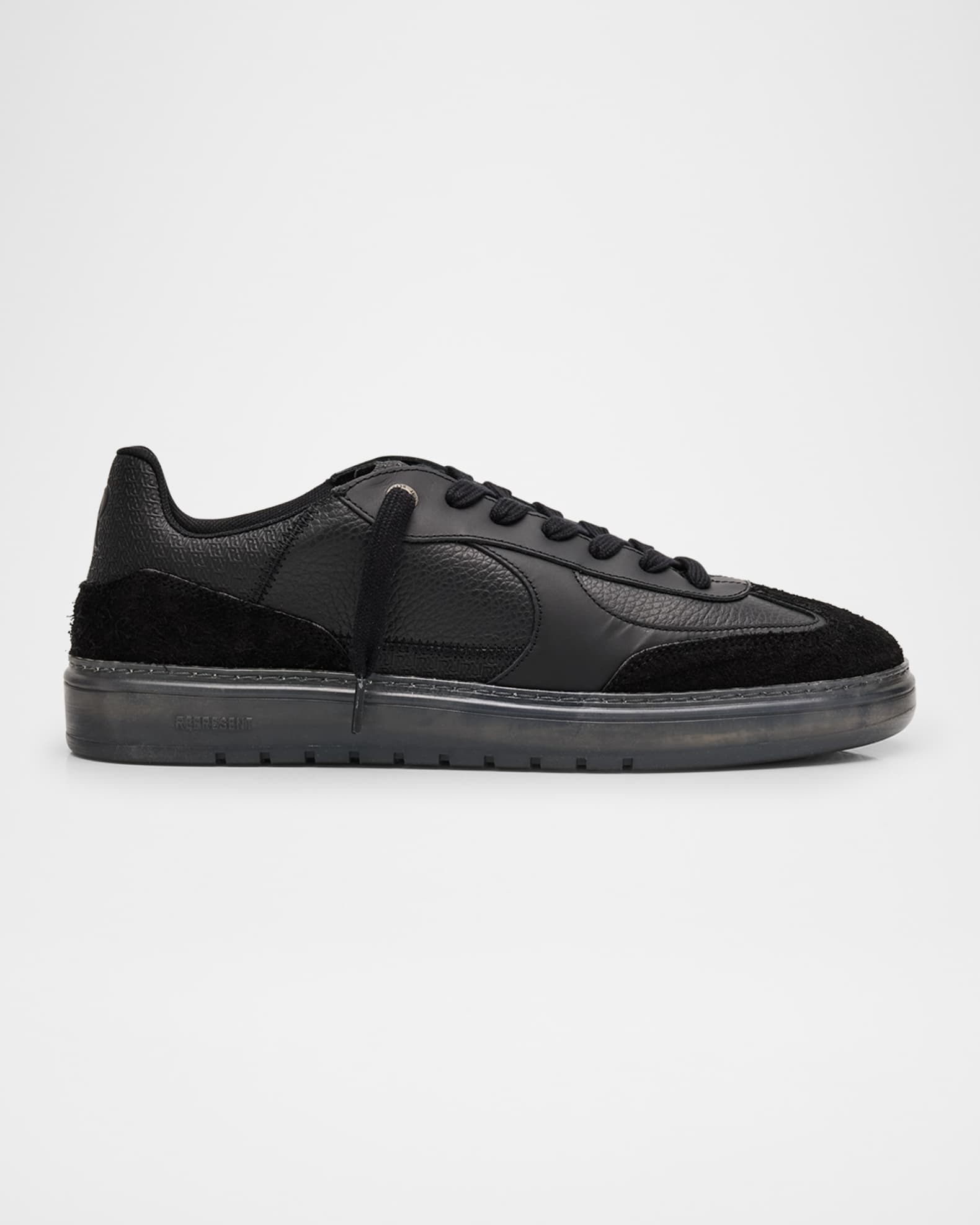 Men's Virtus Mixed-Leather Sneakers 0