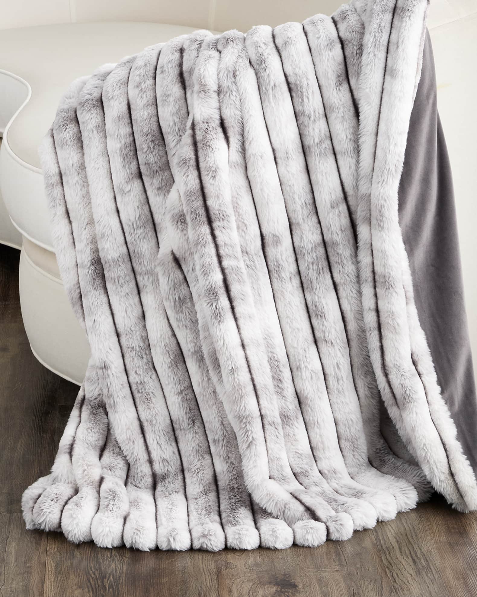 Summit Faux Fur Throw, 55" x 72" 1