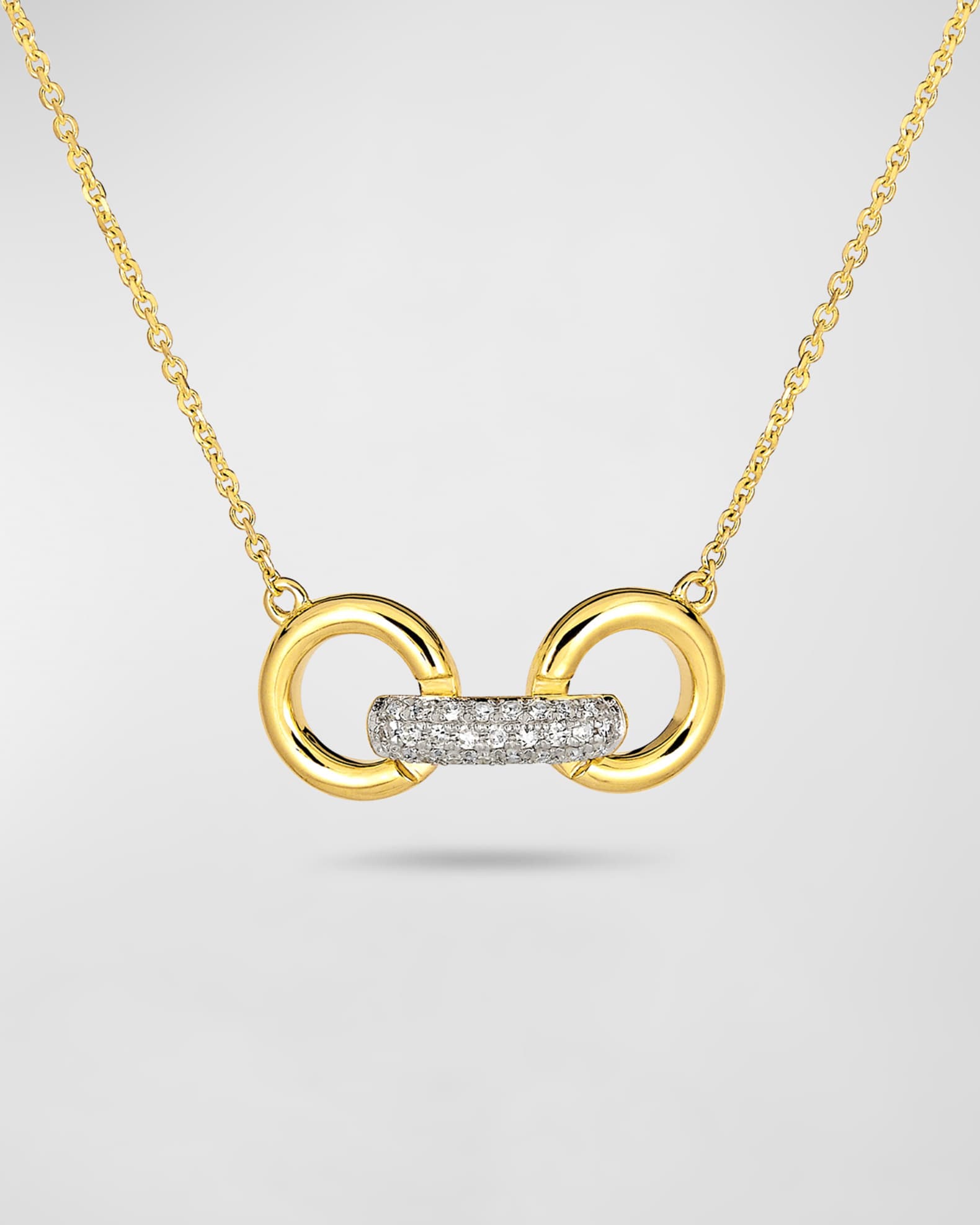 STONE AND STRAND Diamond Birdle Necklace Neiman Marcus