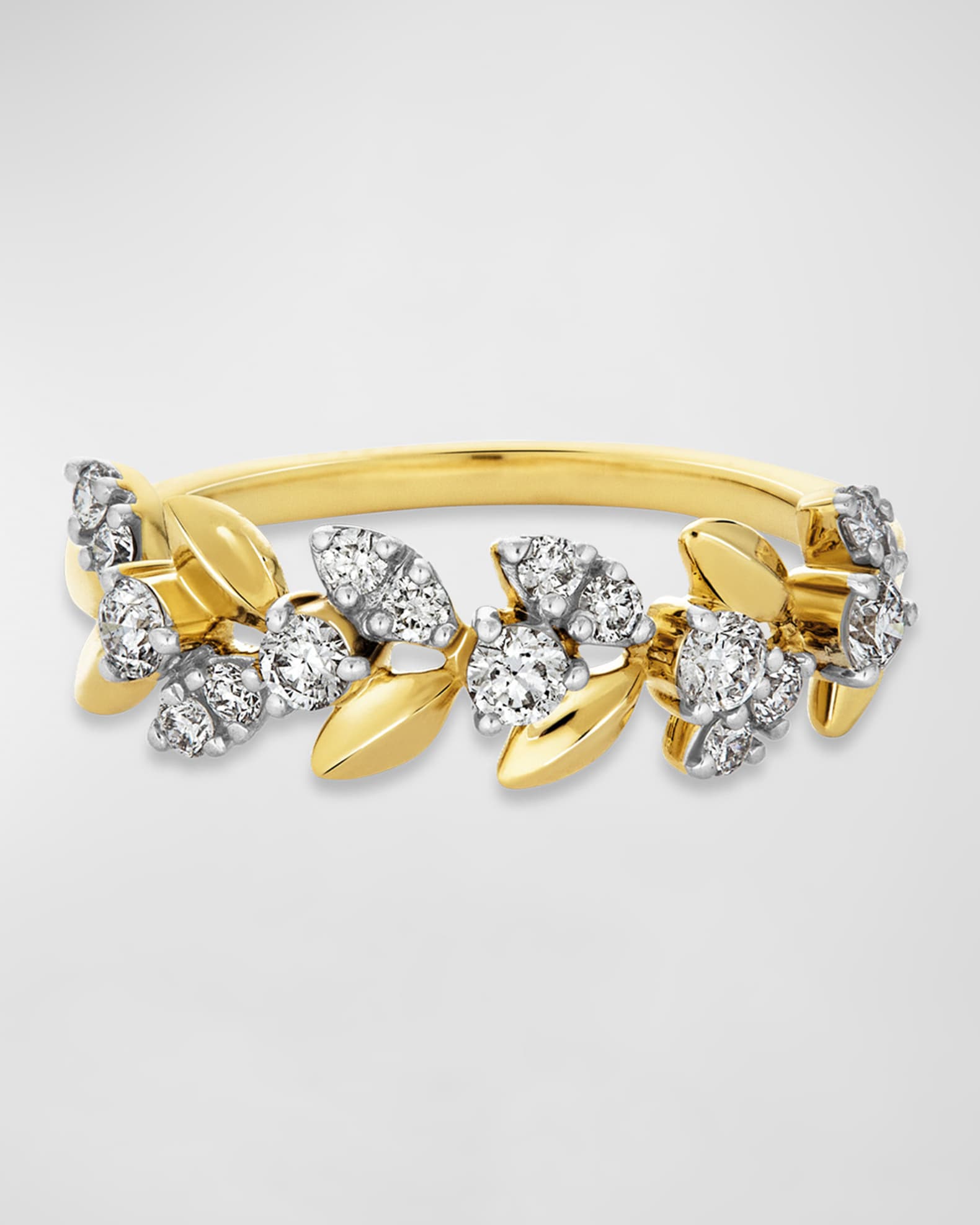 STONE AND STRAND Flower Crown Diamond Ring Neiman Marcus