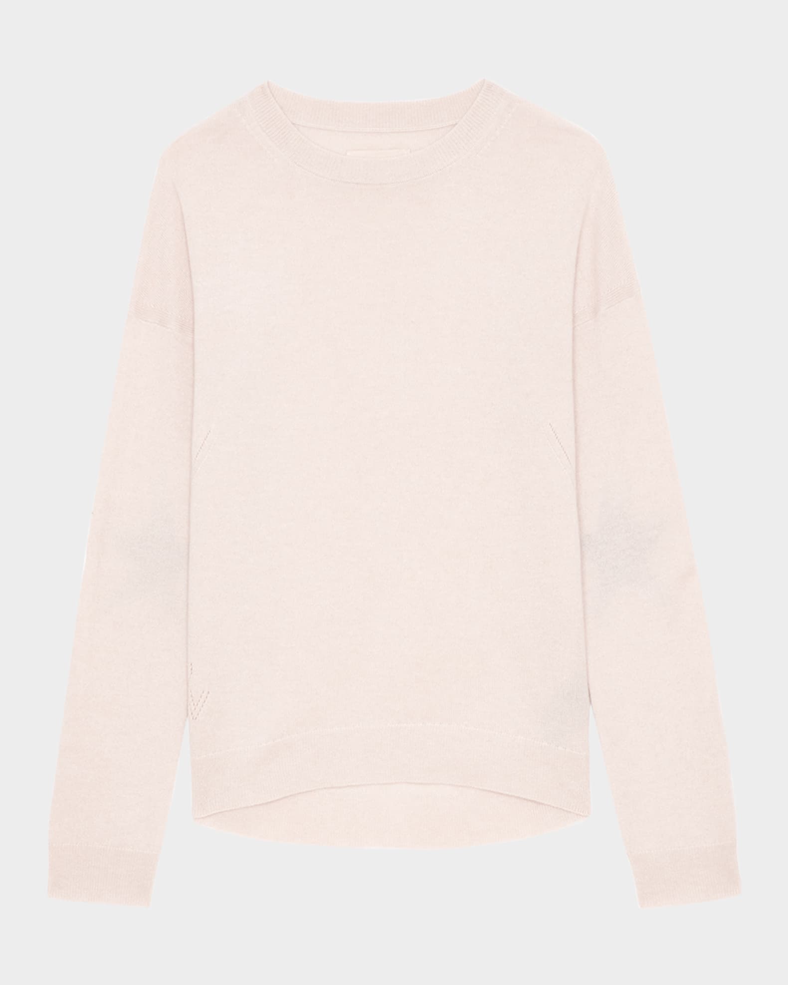 Cici Elbow Patch Cashmere Sweater