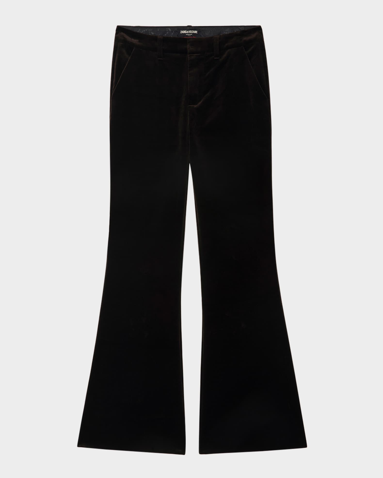 【PORTERNA】Winnie velvet flare trousers PORTERNA】Winnie velvet flare trousers