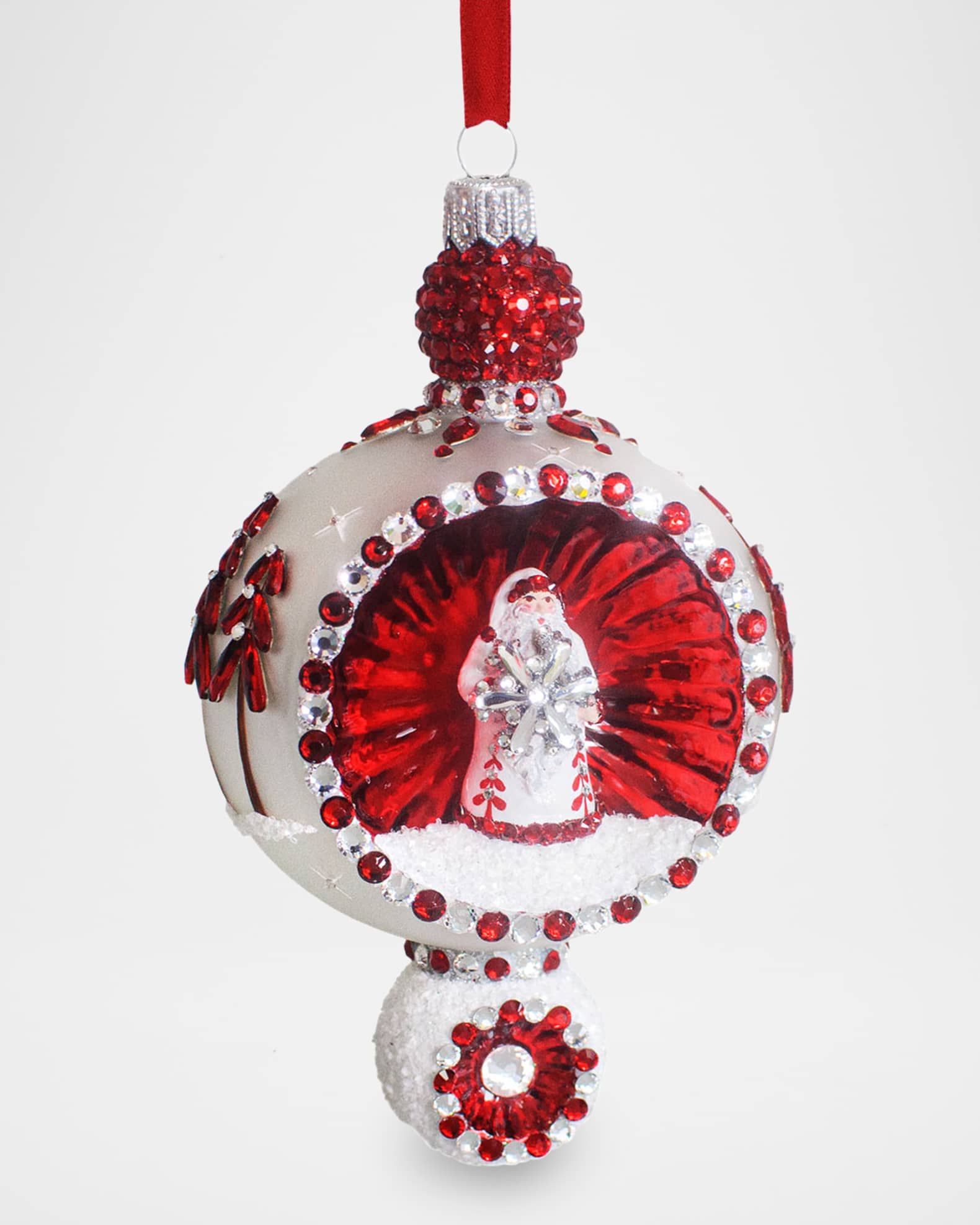 Du Barry Reflector Christmas Ornament 0