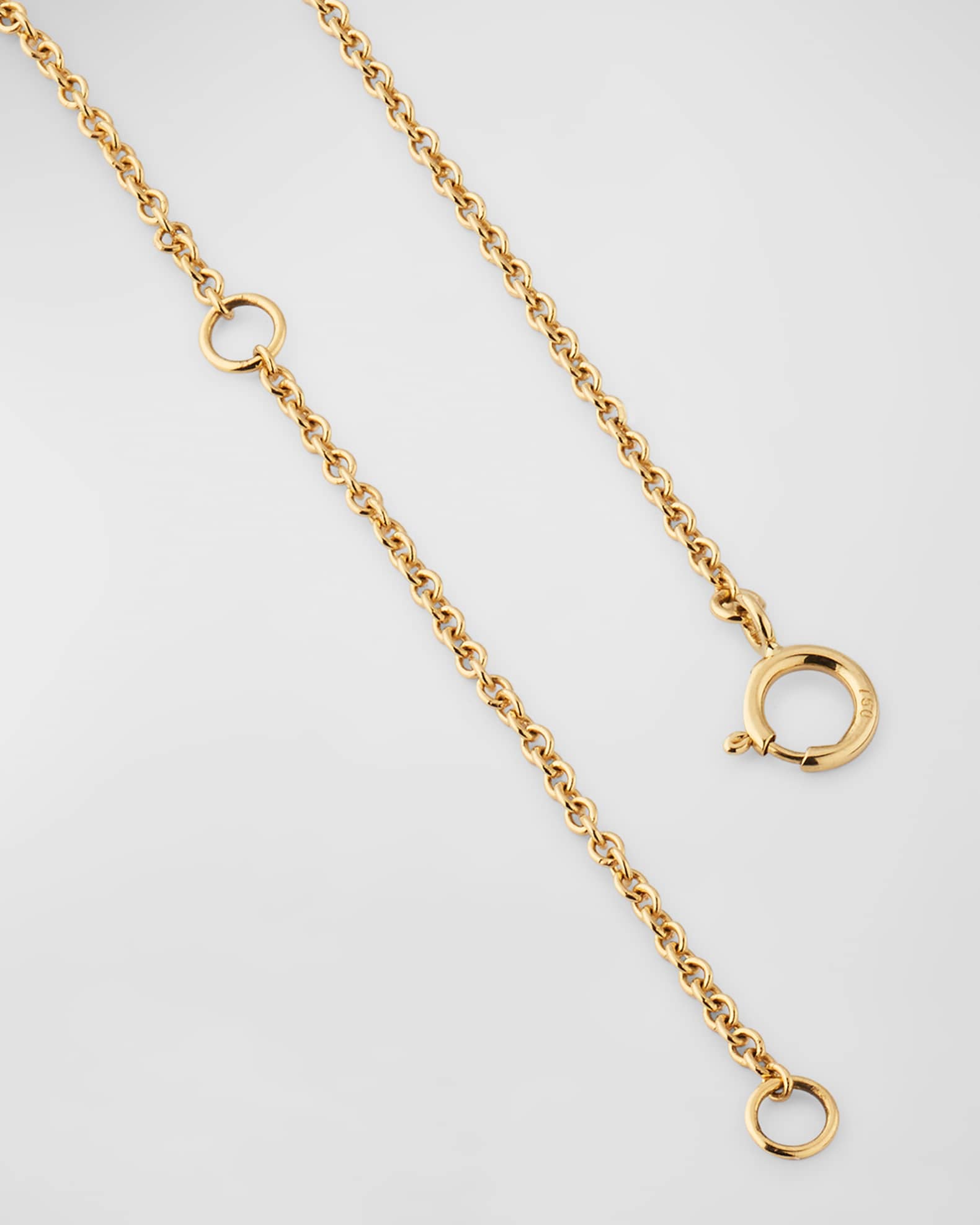 ネックレス・ペンダント ROMANTINUER SN185 Gemstone SClip Necklace Purple Spinel Necklace