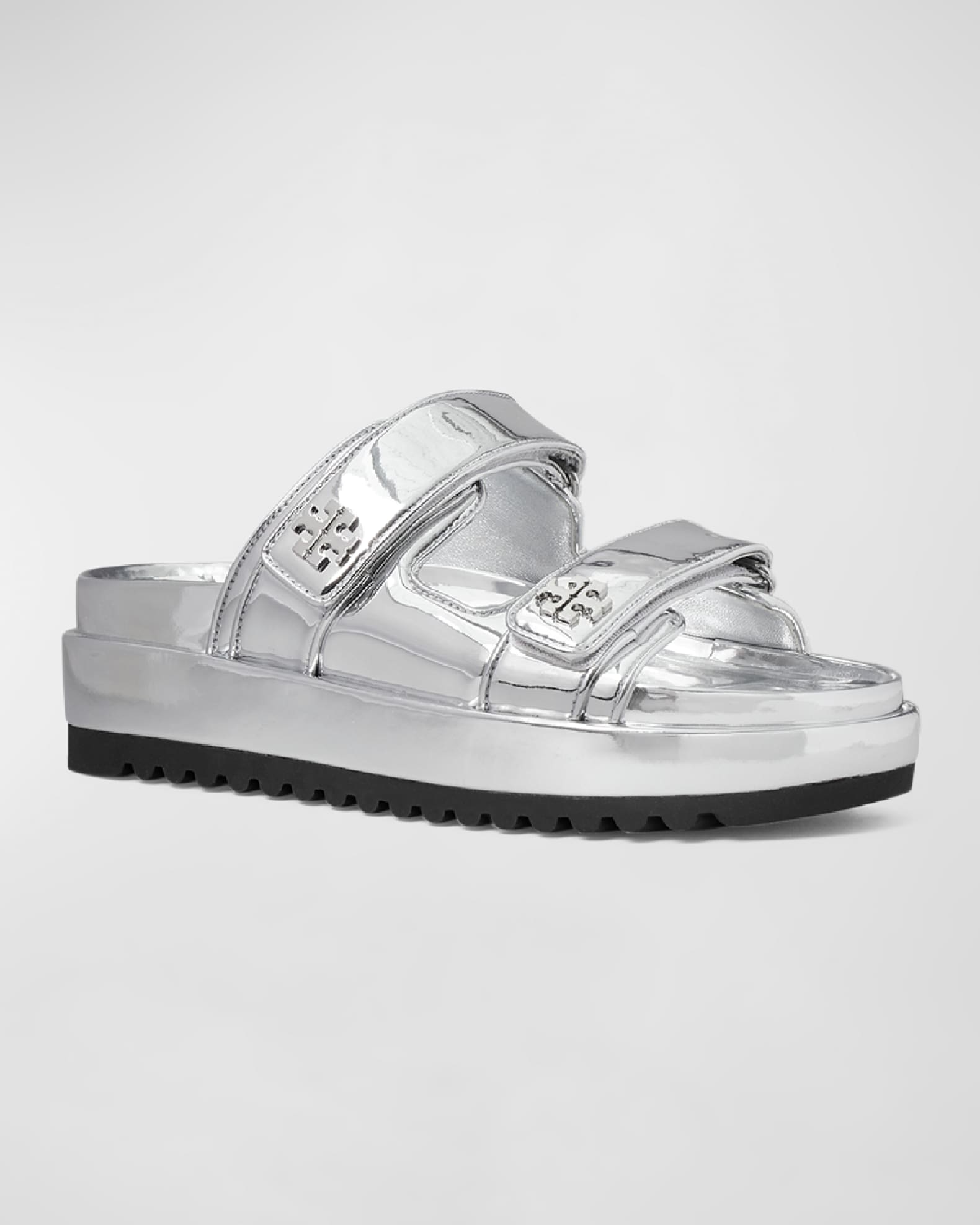 Nude Twin Strap Clear Mule Espadrille Wedges | Footwear