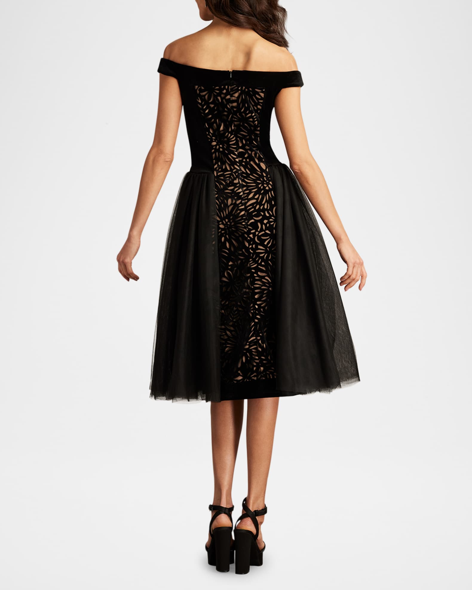 CUTWORK VELVET JACKET AND TROUSERS main image 1