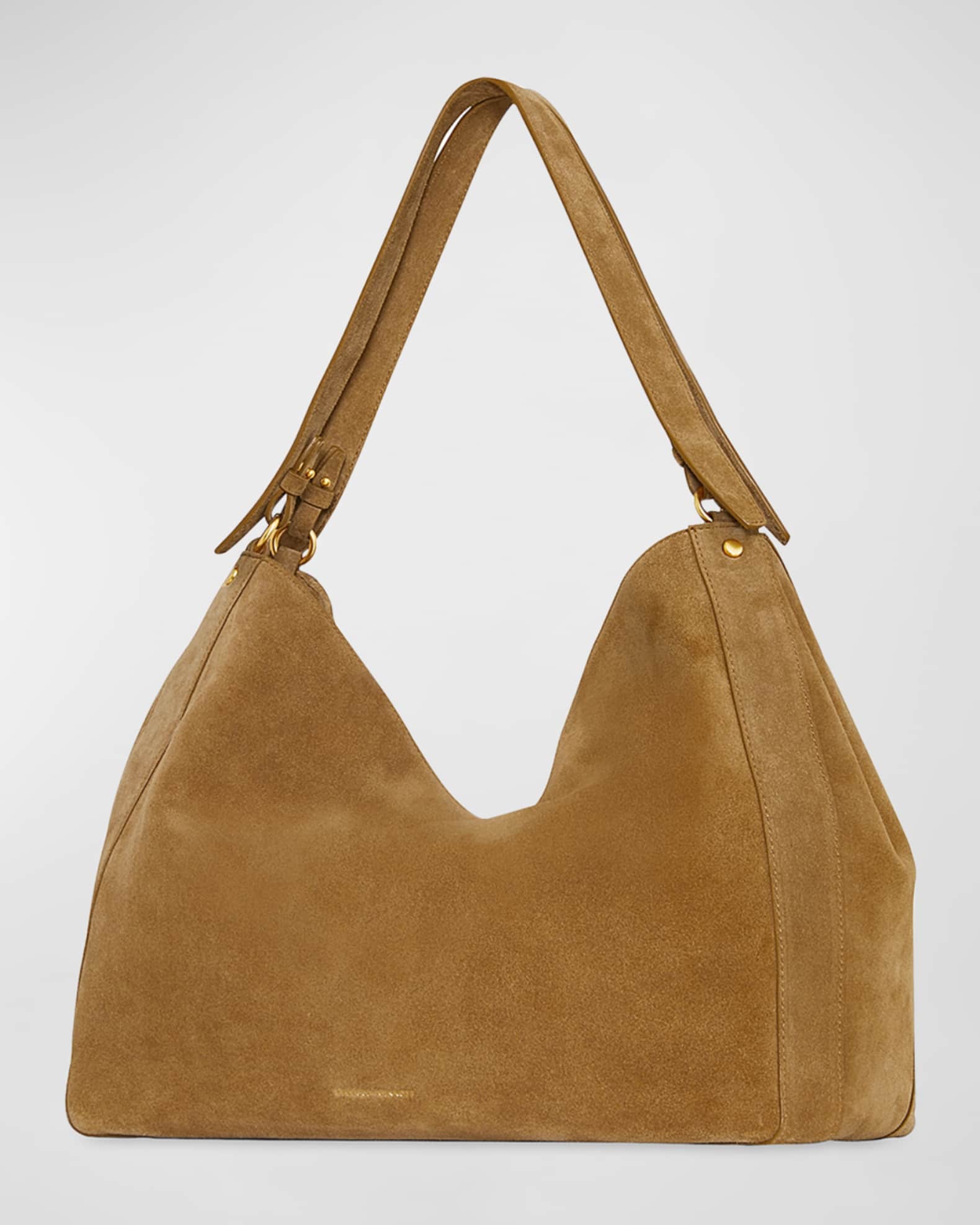 G Large Leather Shoulder Bag