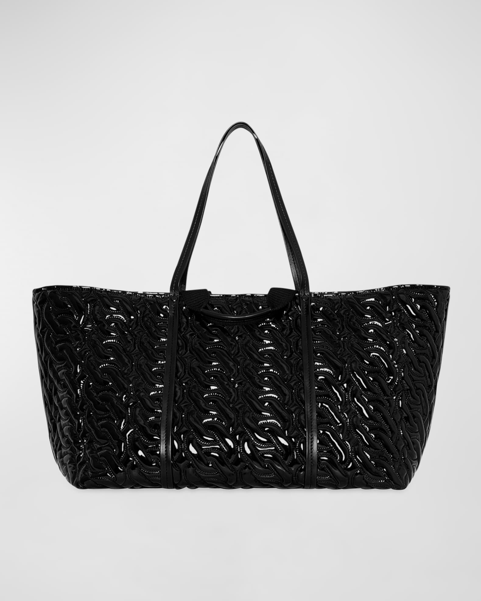 Chain link shoulder bag deals