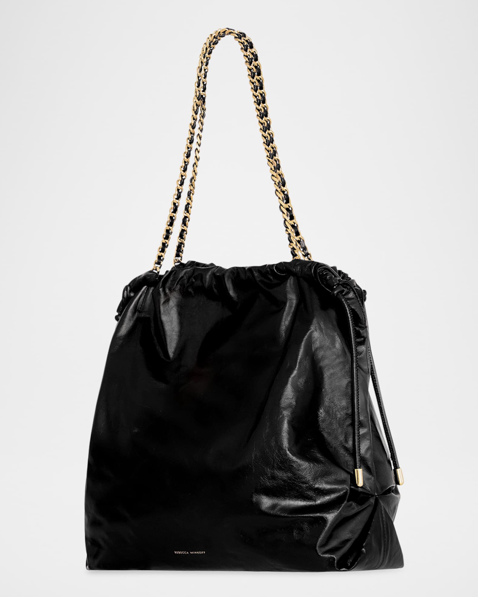 Large Flap Leather Shoulder Bag 1