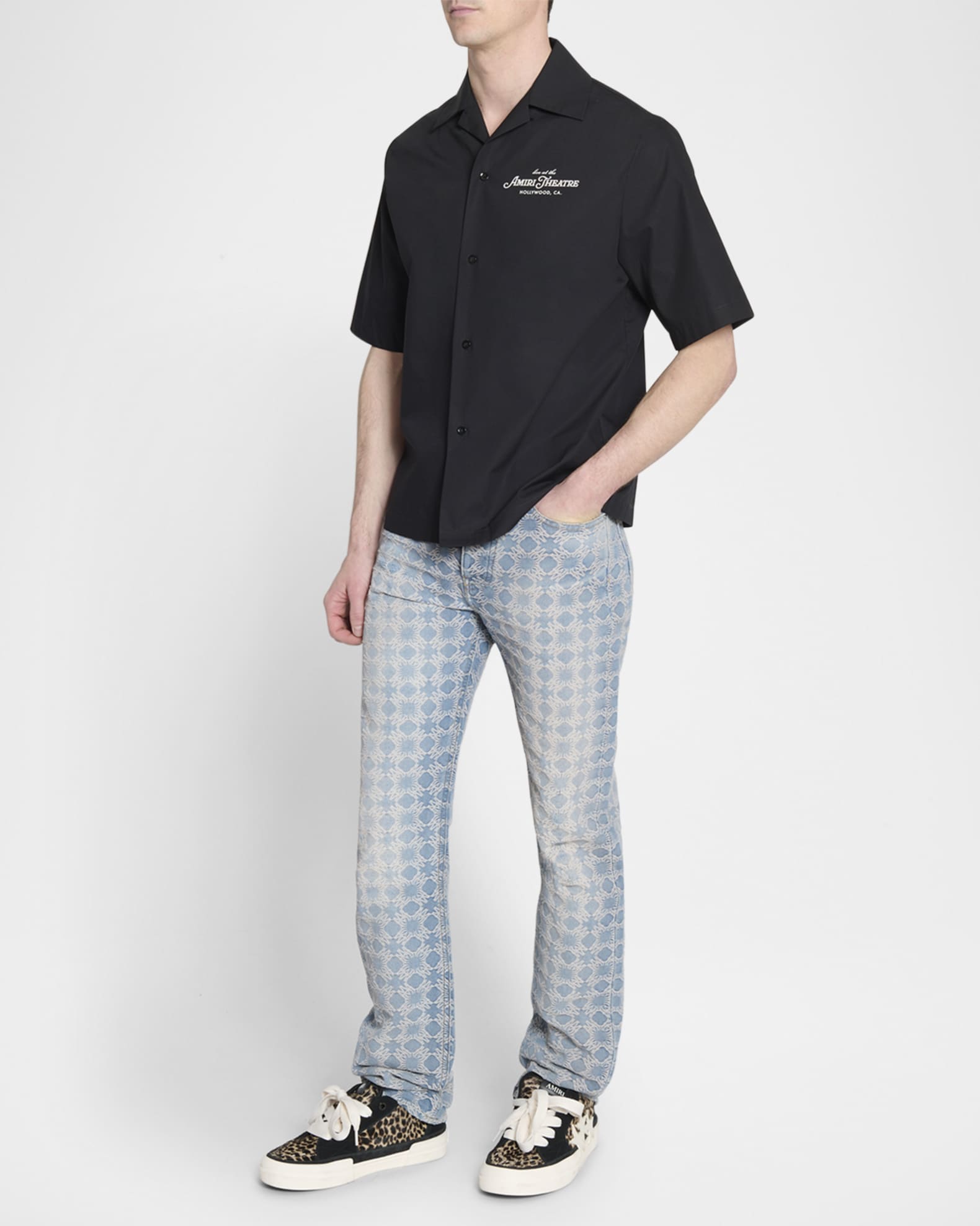 Amiri Men's MA Quad Straight Leg Jeans | Neiman Marcus