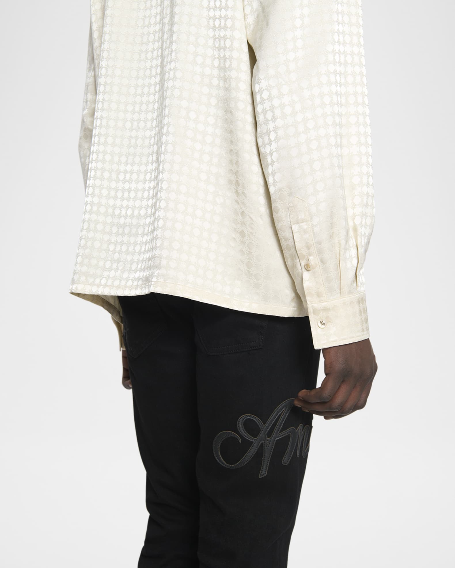Amiri Men's MA Quad Sport Shirt | Neiman Marcus