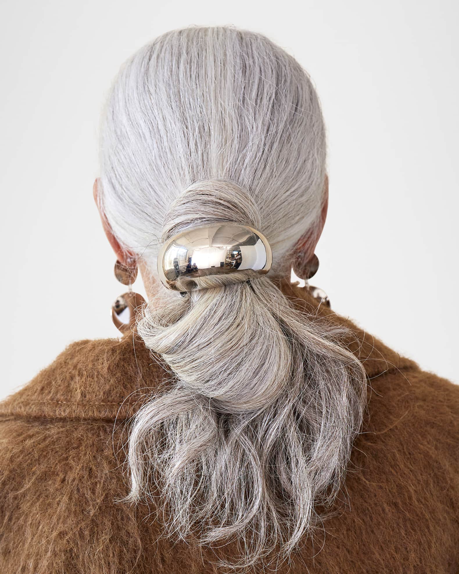 GLOSSY DOME PONY CUFF 1
