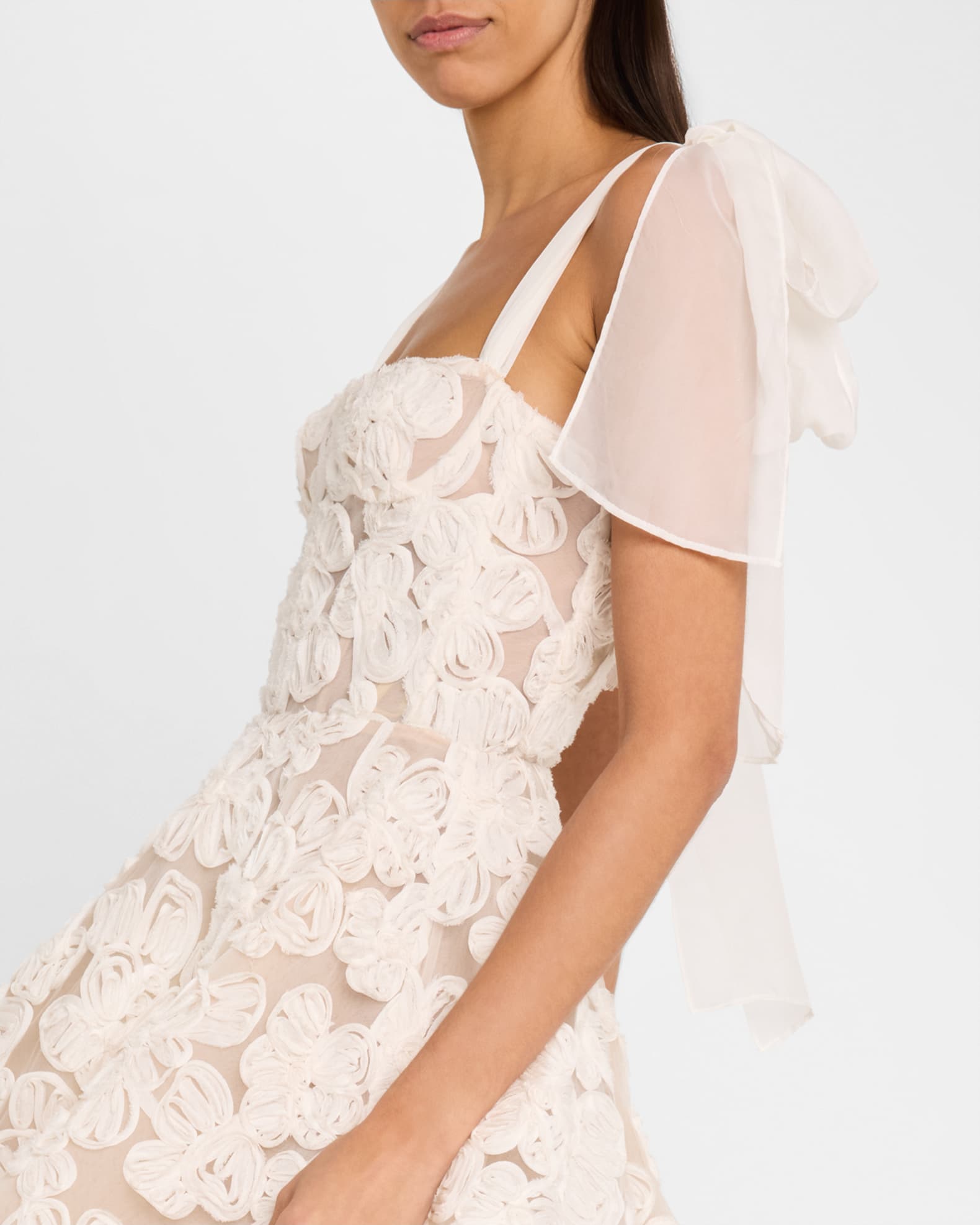 【BAON】Toyca Dot Lace Ribbon Midi One Piece 1-775a1998-27e3-467a-9a71-