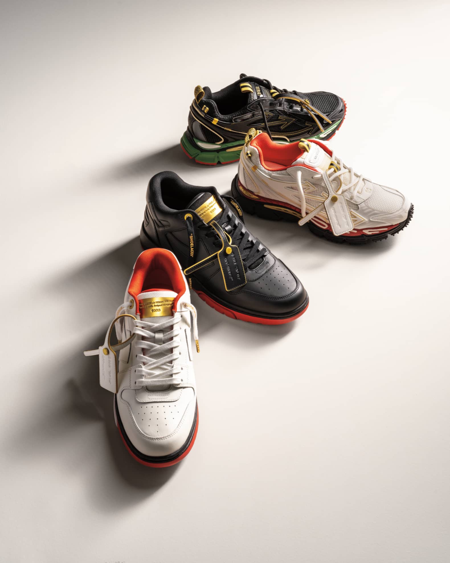 Off-White Men's Out of Office Exclusive High-Top Sneakers