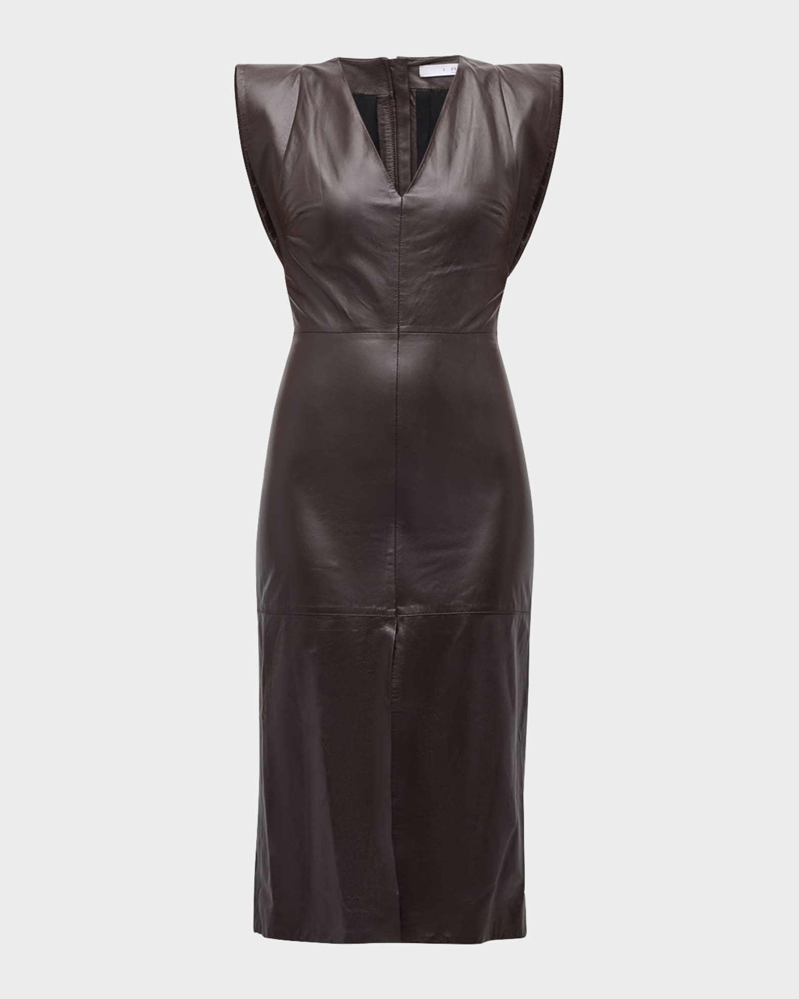 Peneloppe Leather Midi Dress