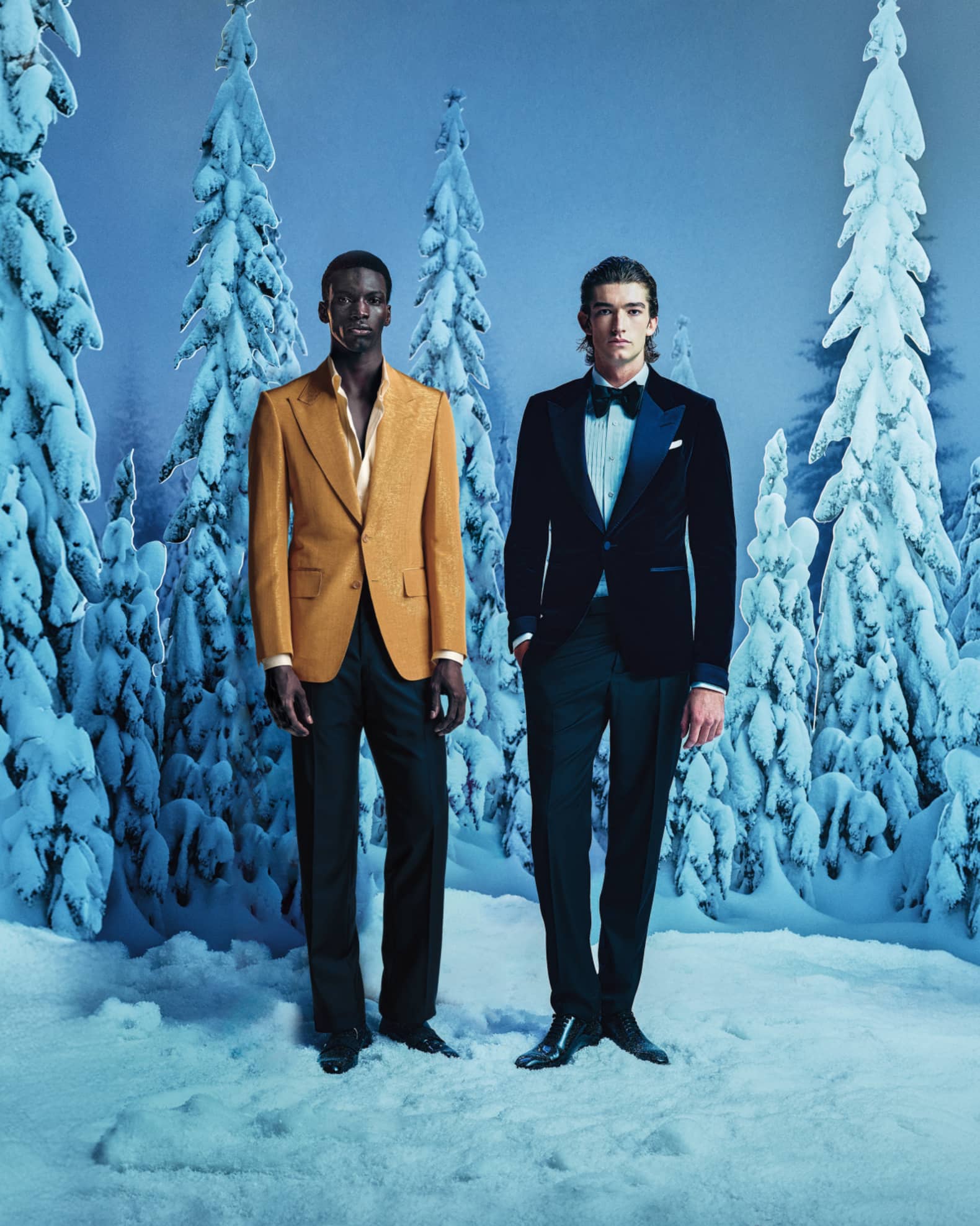 TOM FORD Men's Shelton Velvet and Satin Evening Jacket | Neiman Marcus