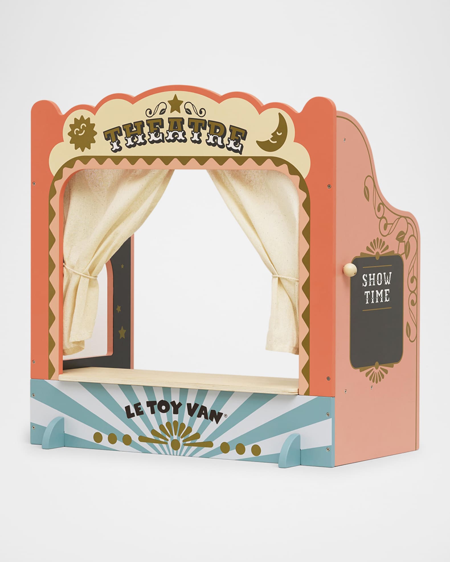 Tabletop Puppet Wooden Theatre  0