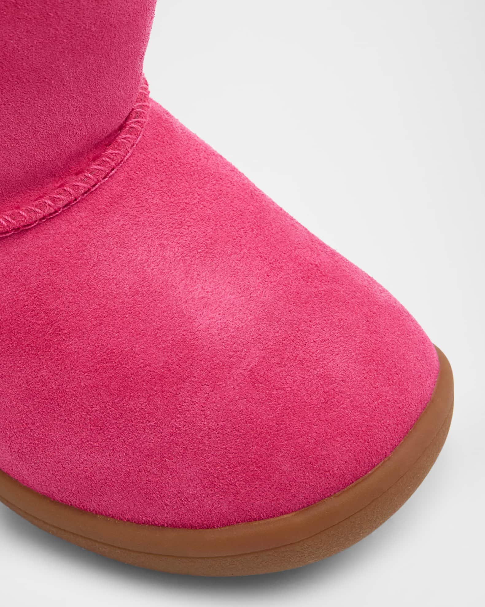 UGG Kid s Keelan II Calf Suede Boots Baby Toddlers Neiman Marcus