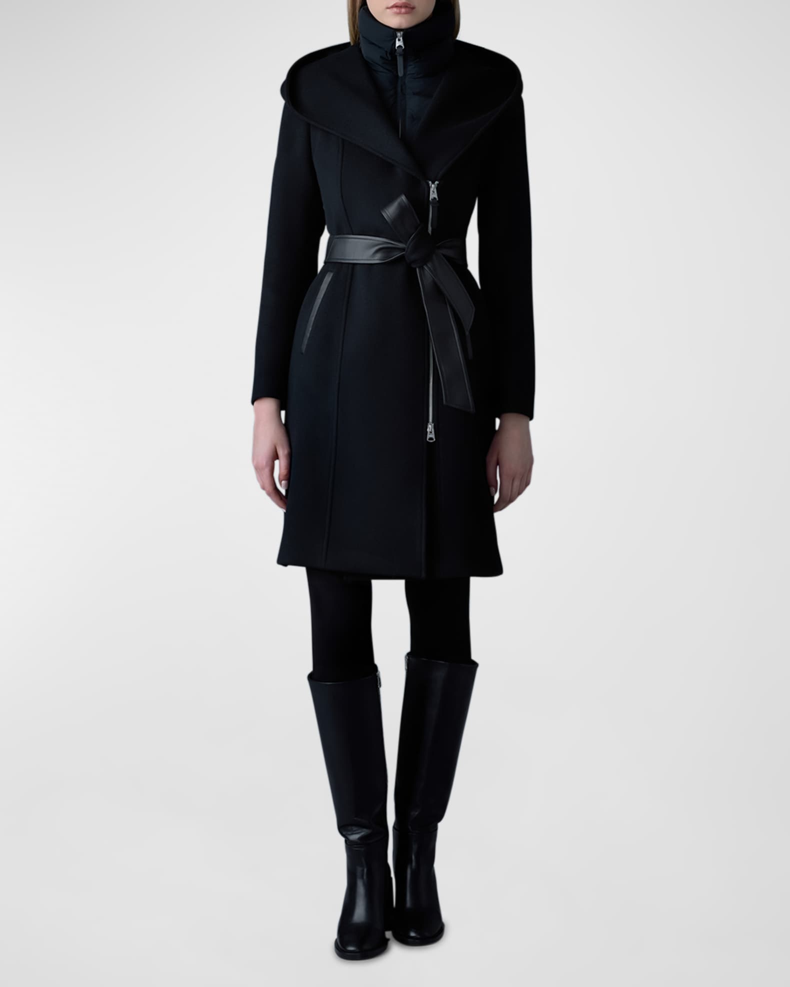 Mackage coat wool hot sale