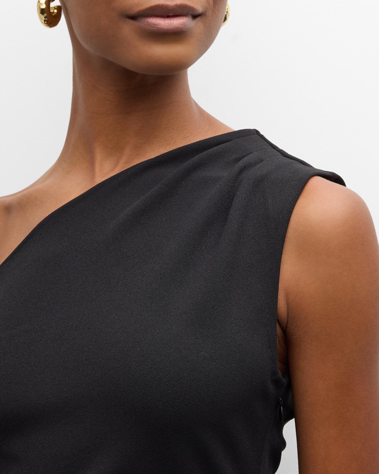Tanya Taylor Gio OneShoulder Midi Dress Neiman Marcus