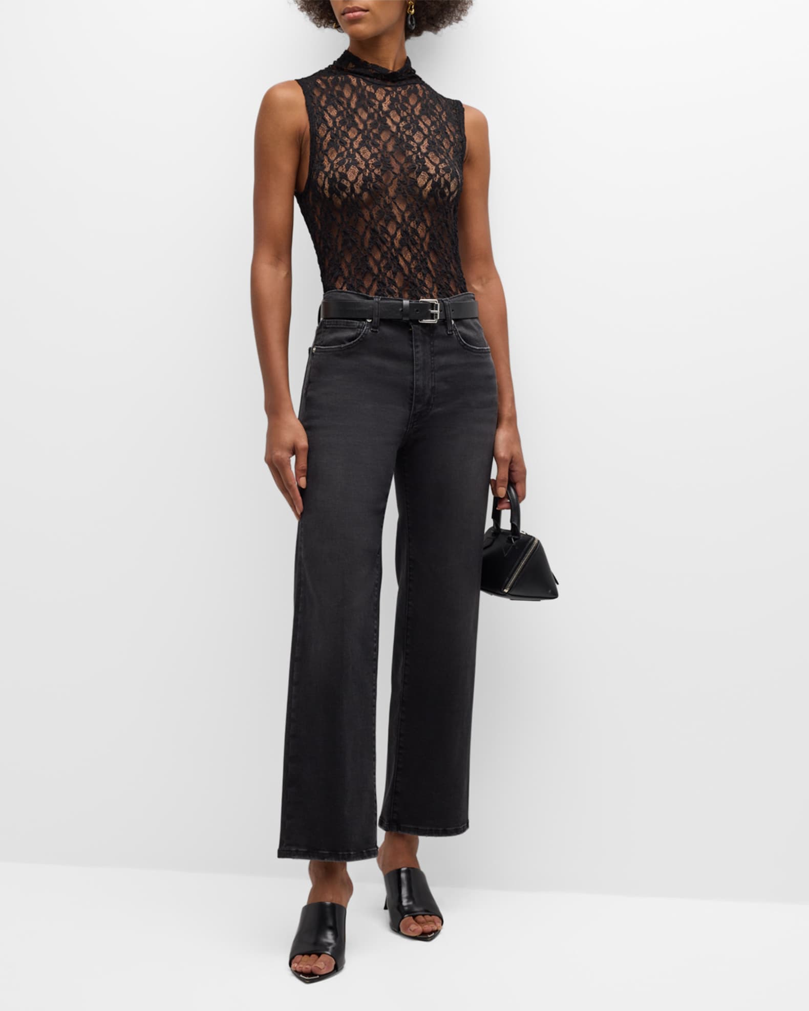 Le Sleek Straight Jeans 1