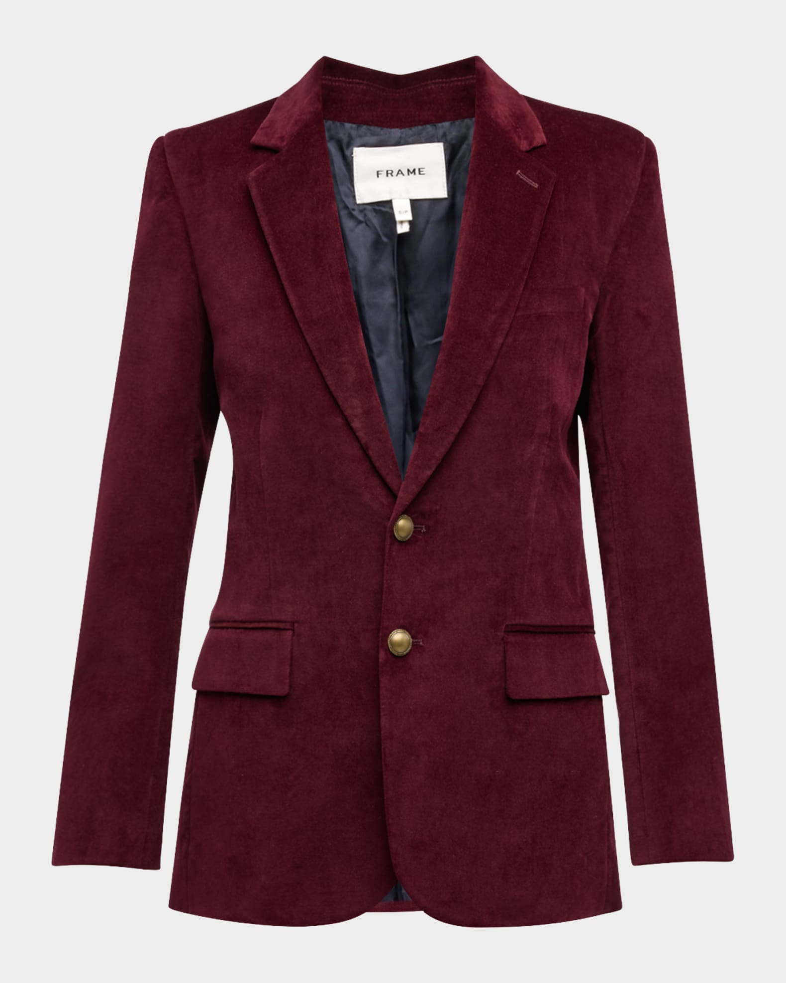 FRAME Everyday Velvet Blazer Neiman Marcus