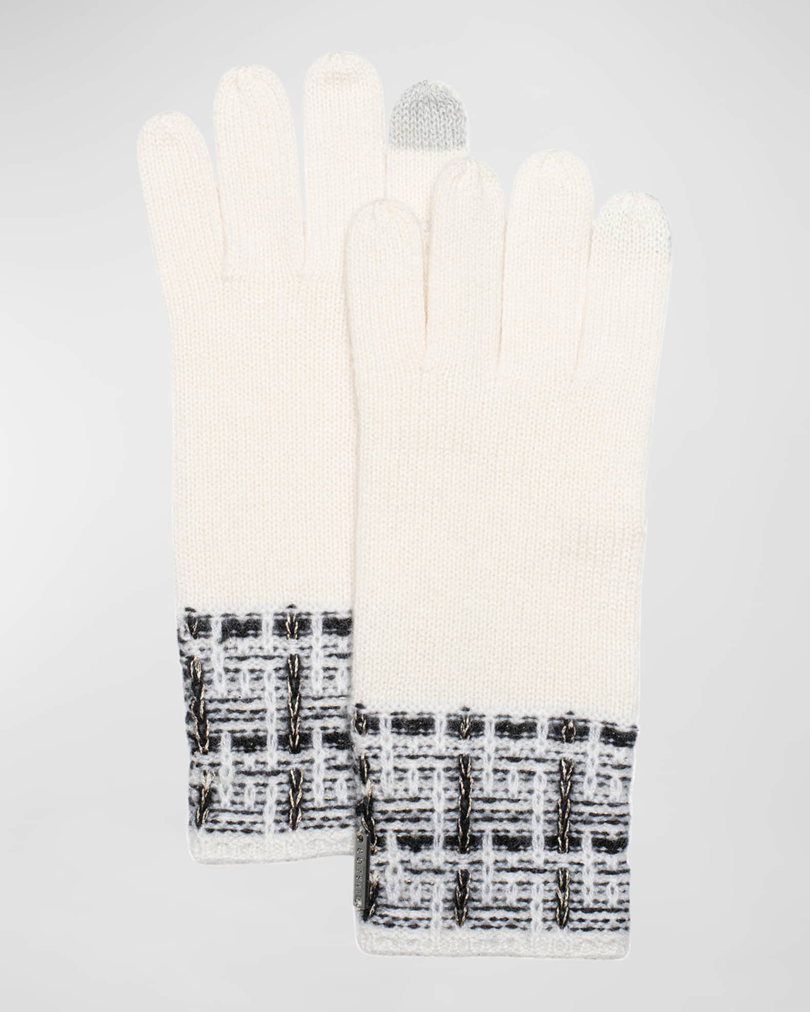 Select Cashmere Knit Gloves 0
