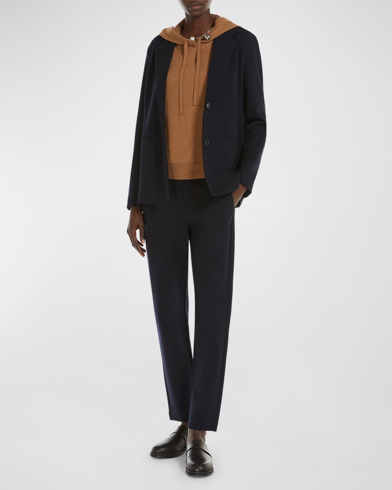 Max Mara Leisure Adepto Cropped Straight-Leg Pants | Neiman