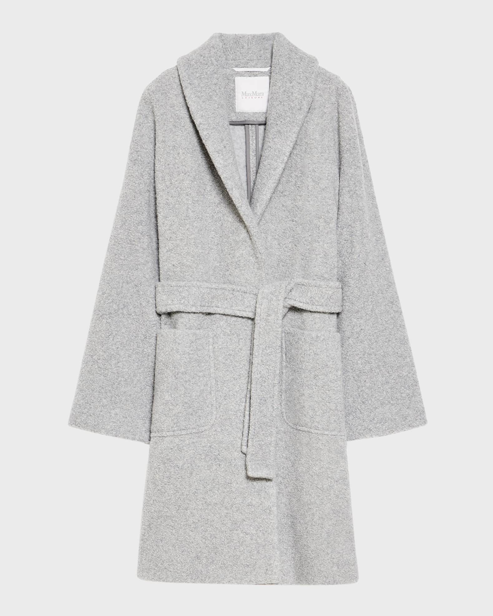Max mara shawl collar coat top