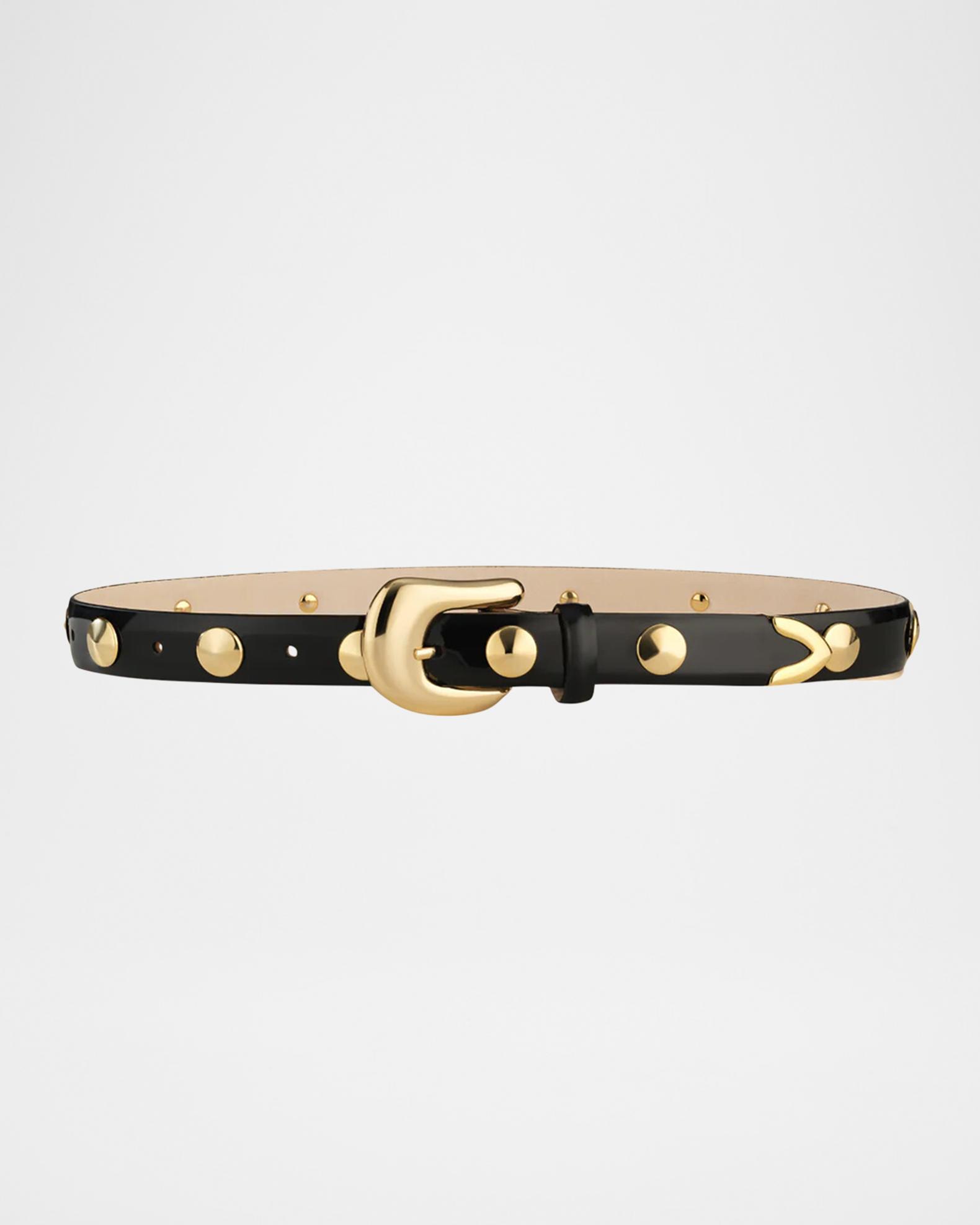 Leather Studded Belt | Neiman Marcus display picture 2