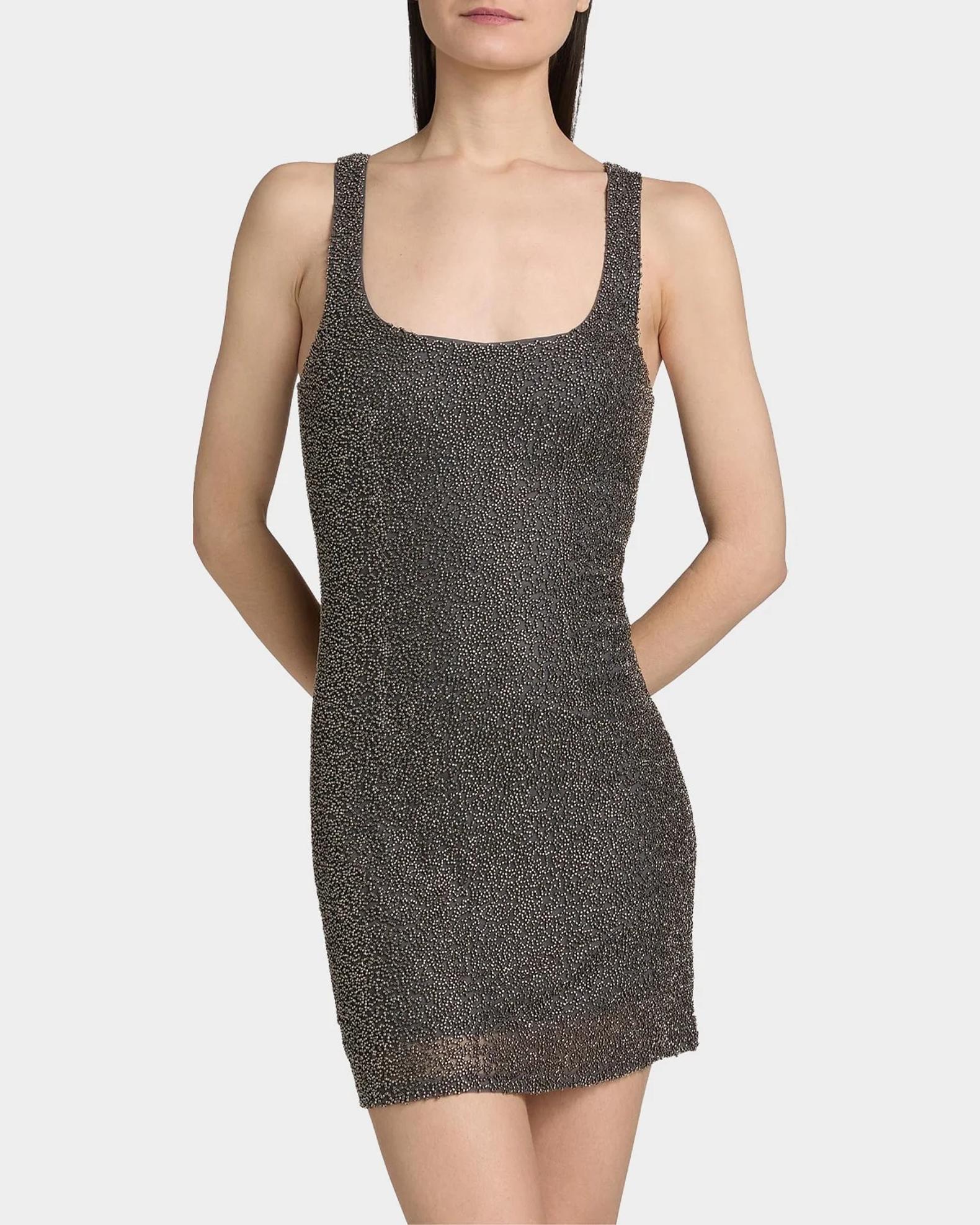 inori beaded mini dress L'AGENCE ready ensemble