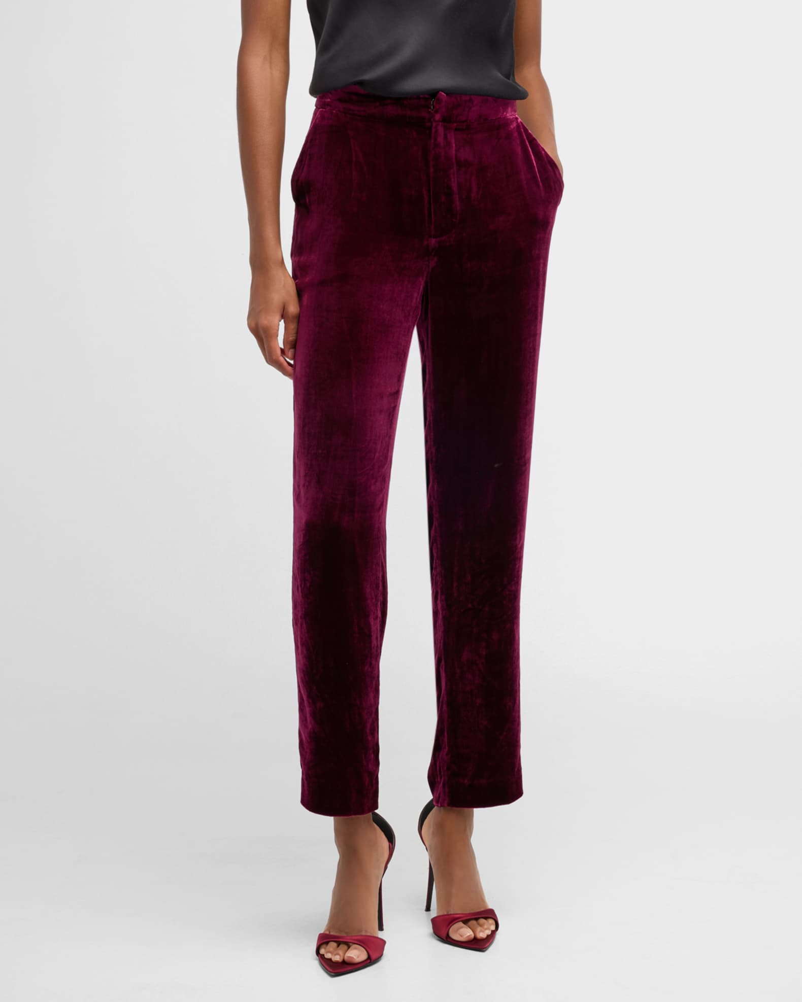 Rebel Velvet Trousers 1