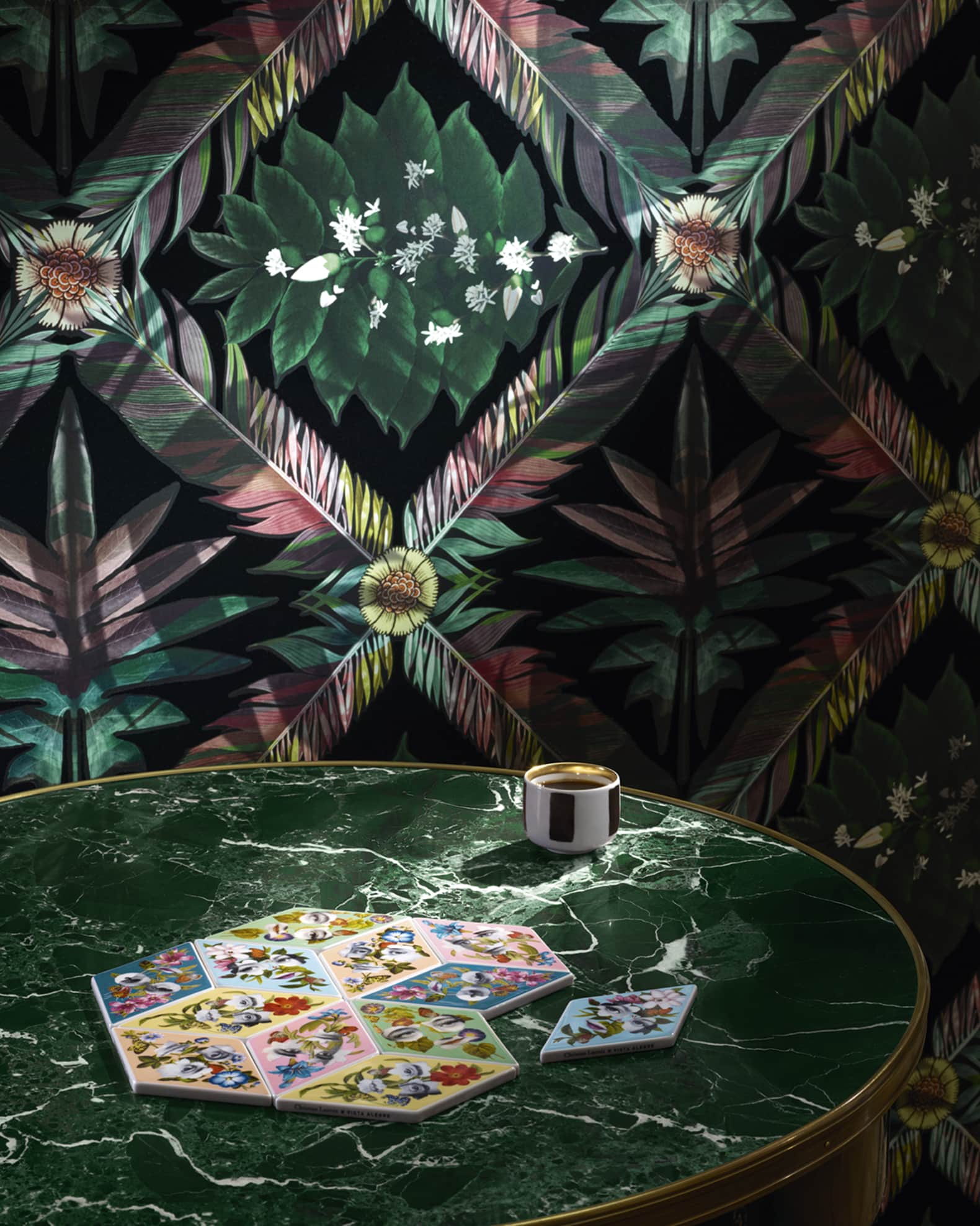 Christian LaCroix X Vista Alegre Fete Vos Jeux Memory Game Neiman Marcus