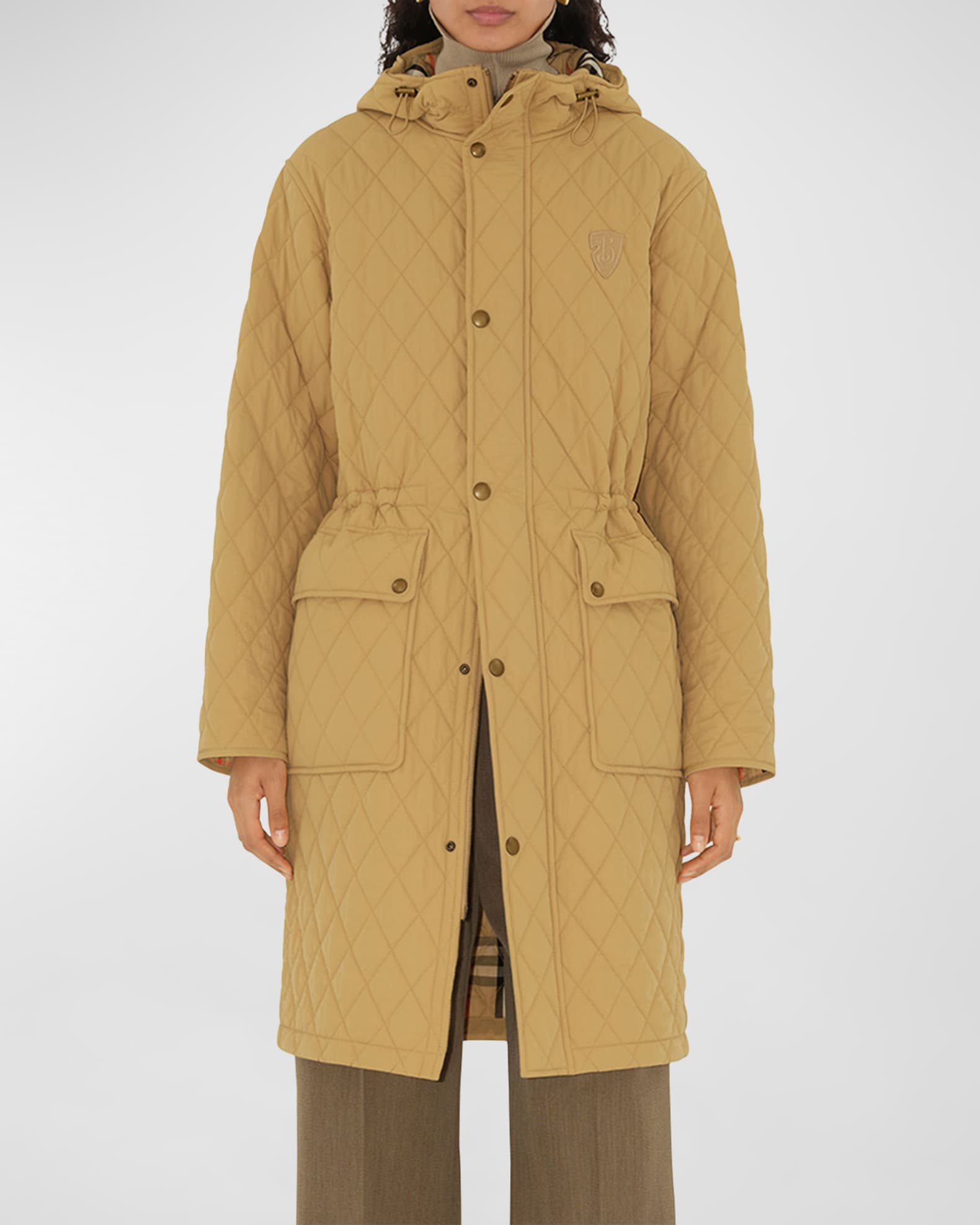 Quilited Parka Jacket 1