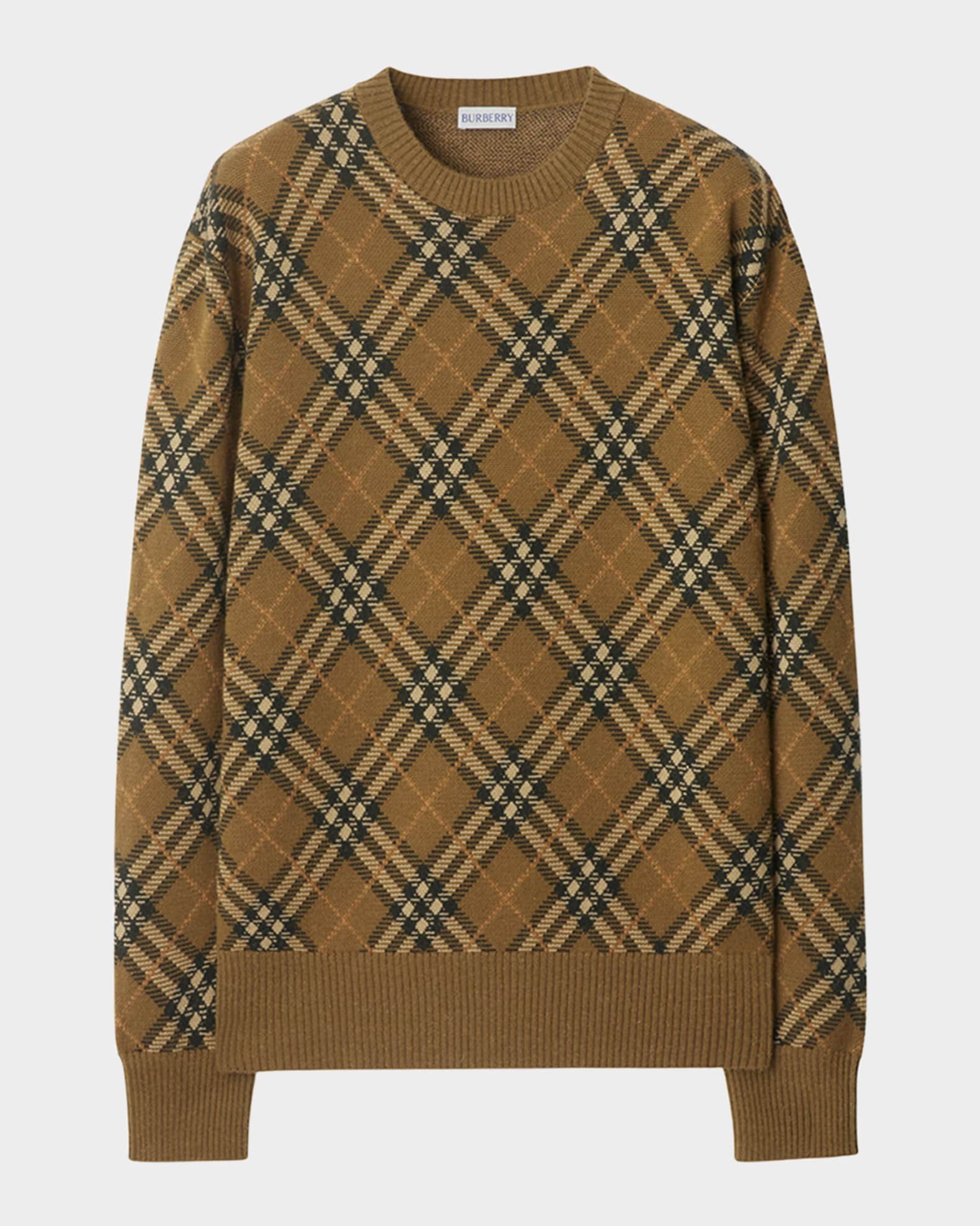 Burberry crew neck sweater store