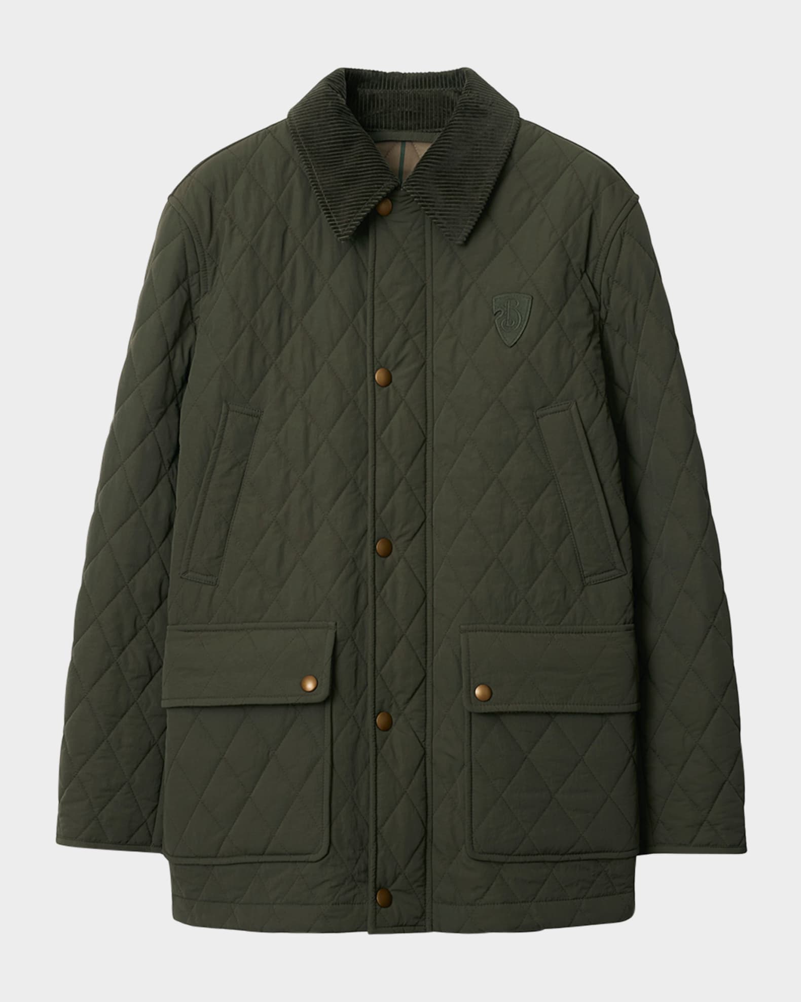 Quilted Fitted Barn Jacket 0