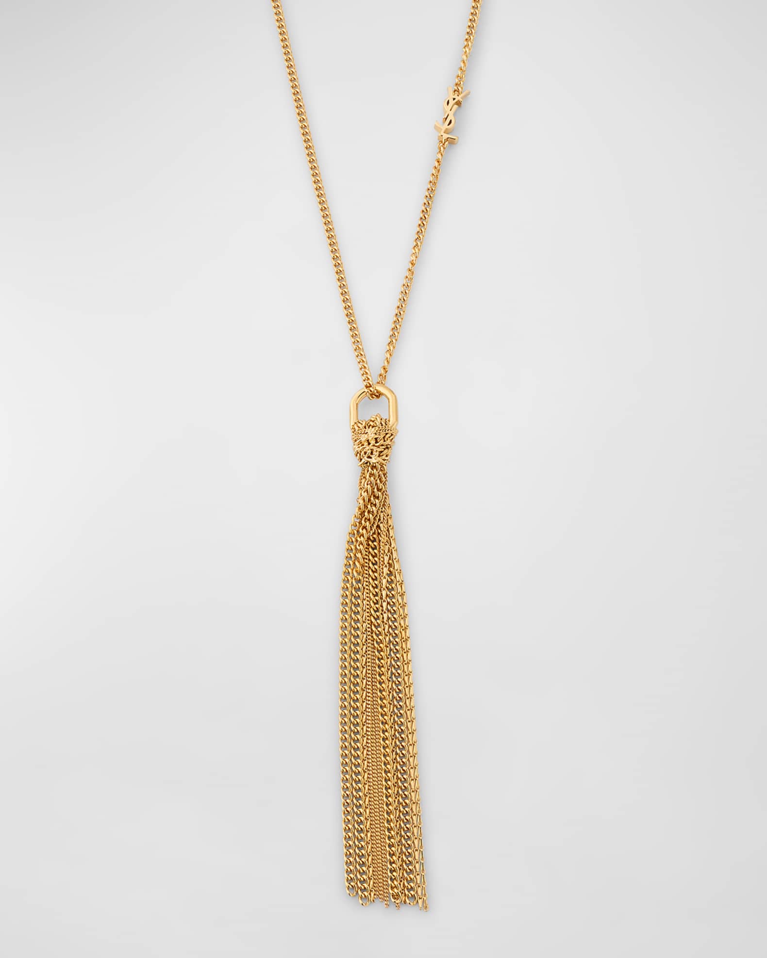 YSL Cassandre Tassel Necklace