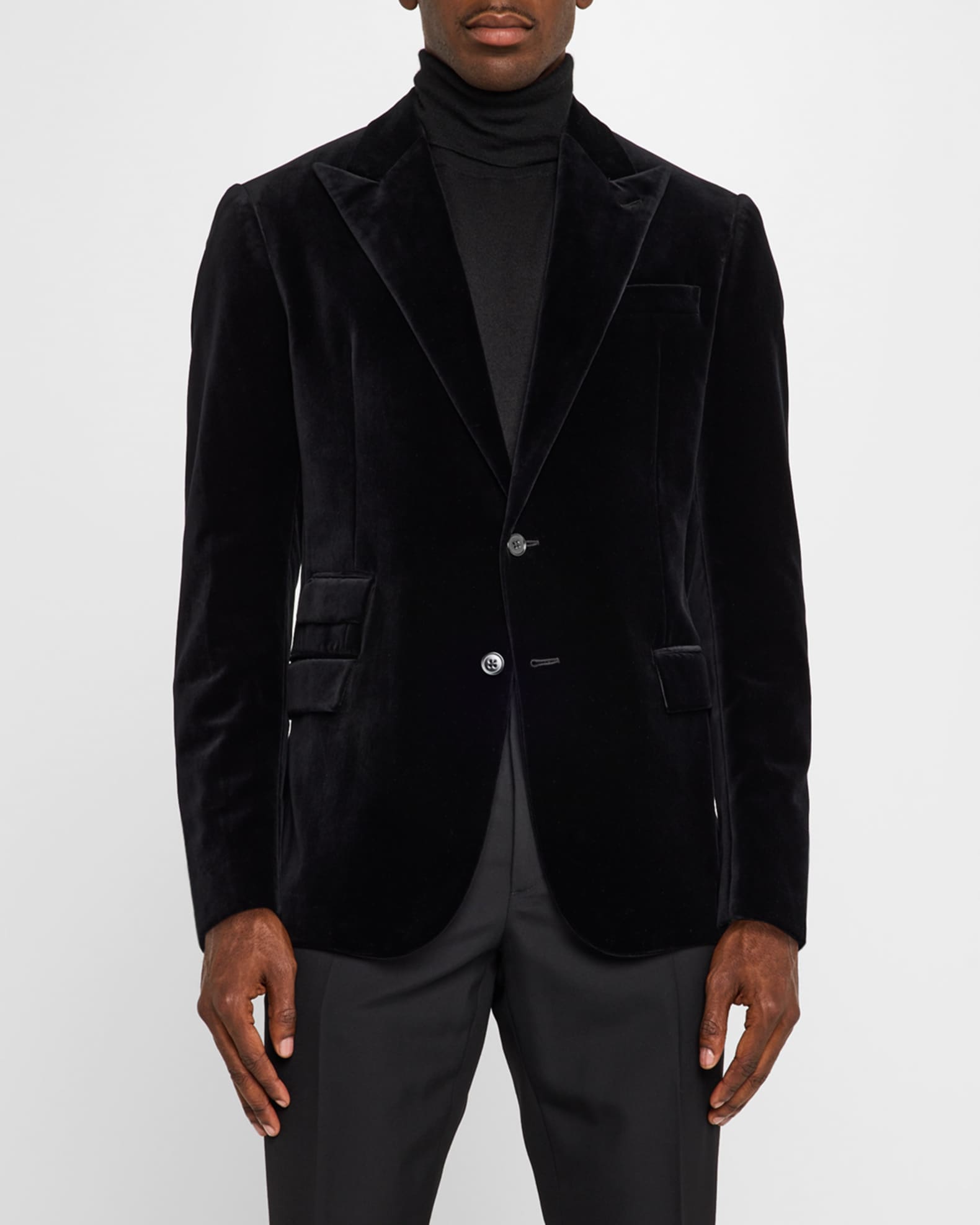 Men's Kent Hand-Tailored Velvet Dinner Jacket