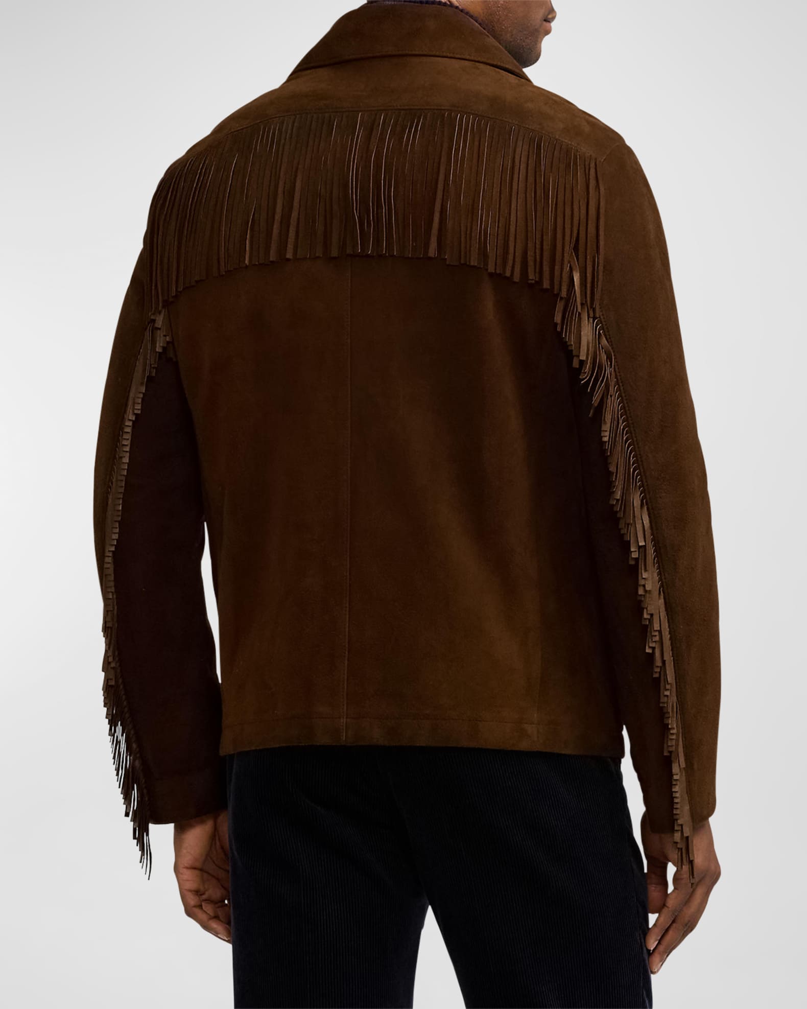 Zara suede fringe jacket 2025