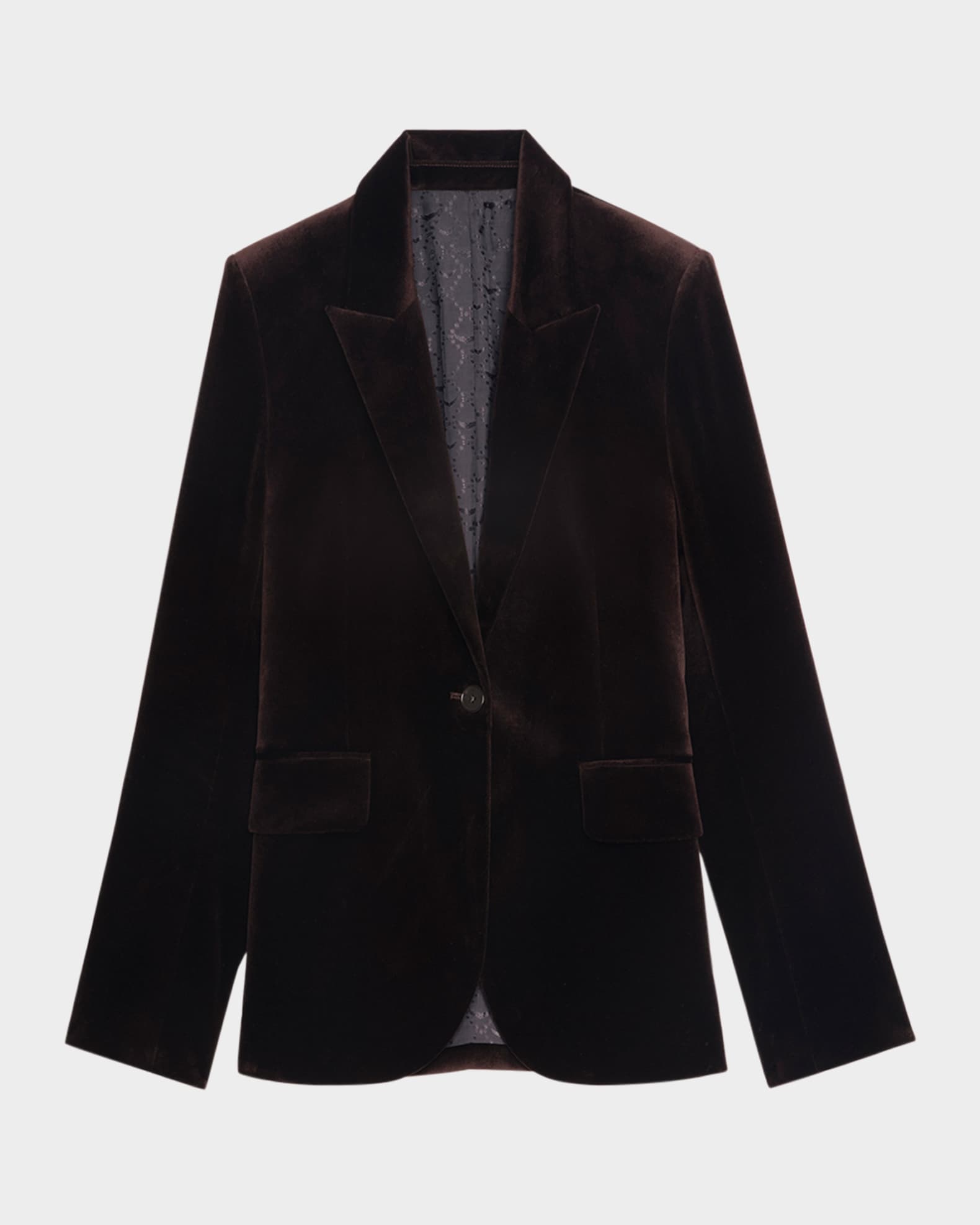 Vavy Velvet Blazer  0