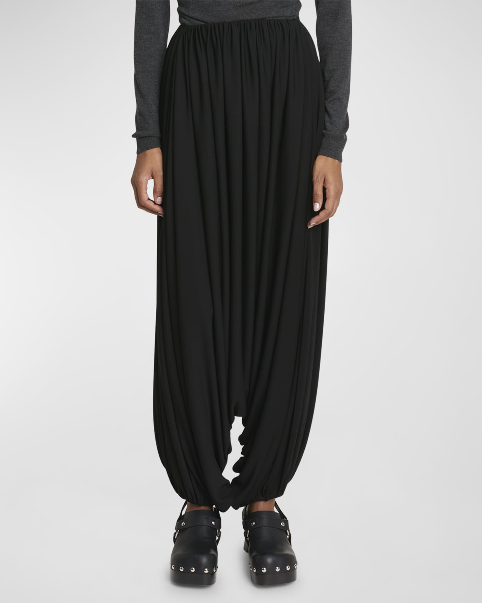 Wide leg harem pants sale