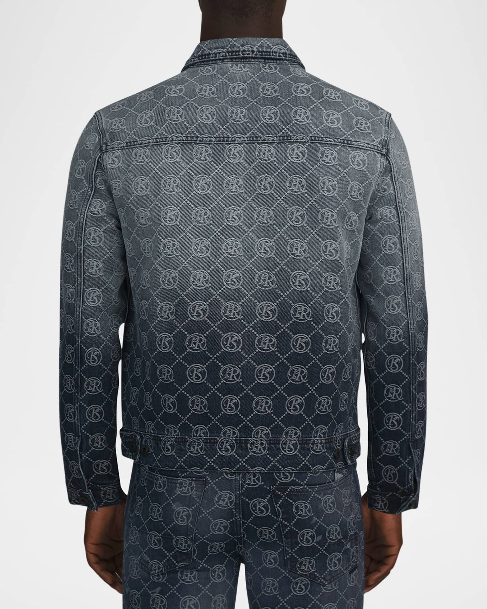 Men's Purgatory Monogram Denim Jacket 1