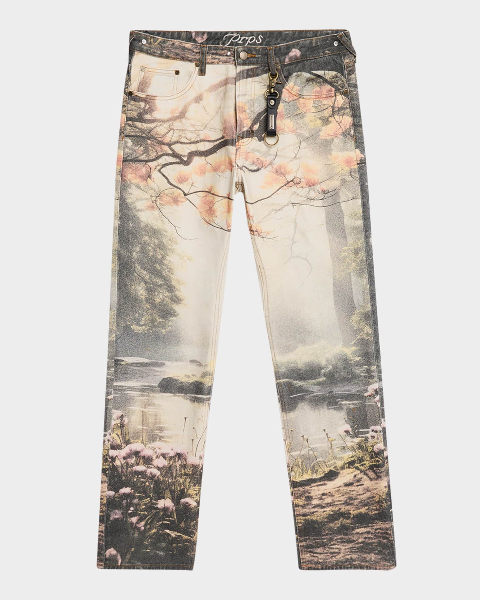Men's Solitude Printed Jeans 0