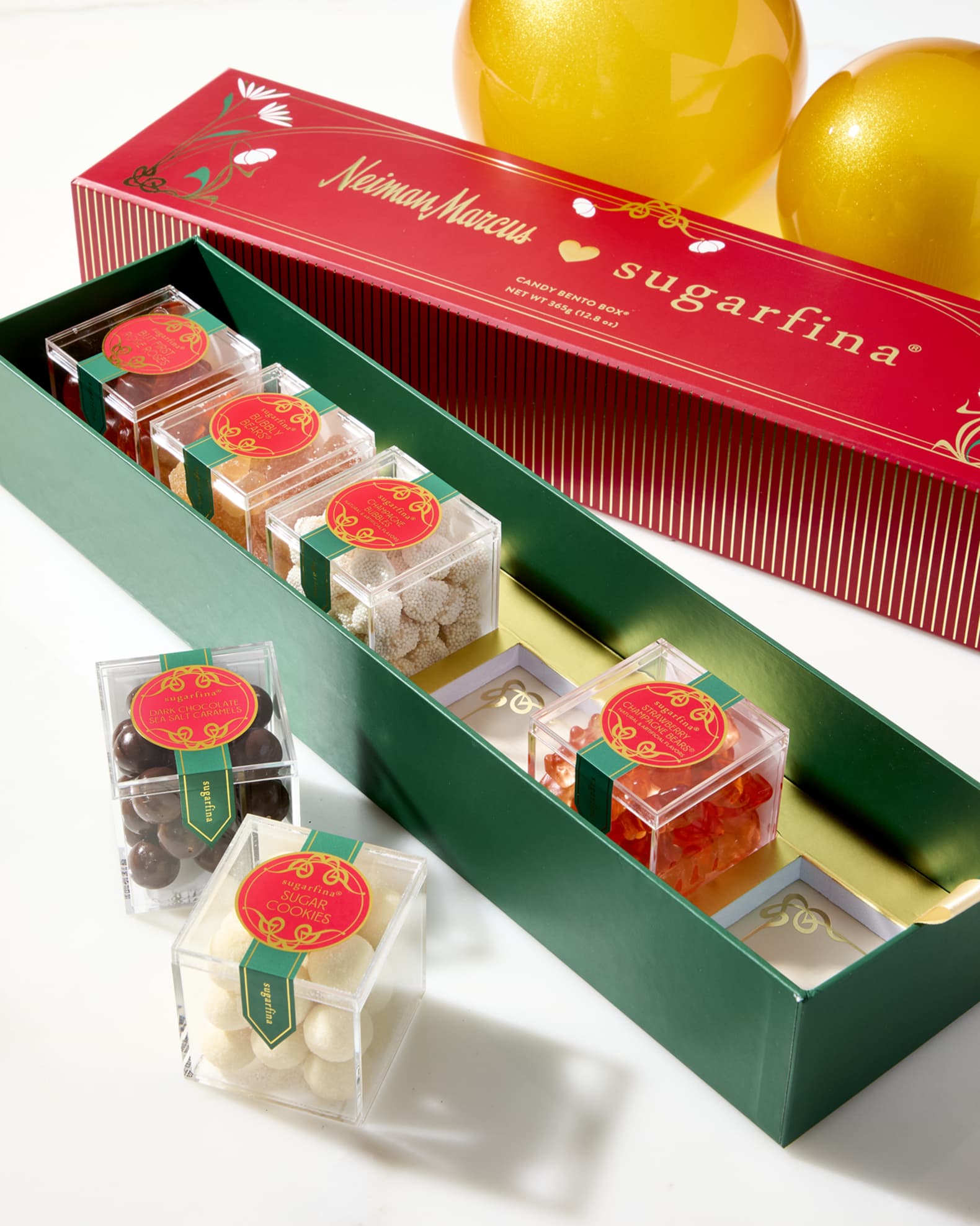 Sugarfina x Neiman Marcus Christmas 2024 6Piece Candy Bento Box